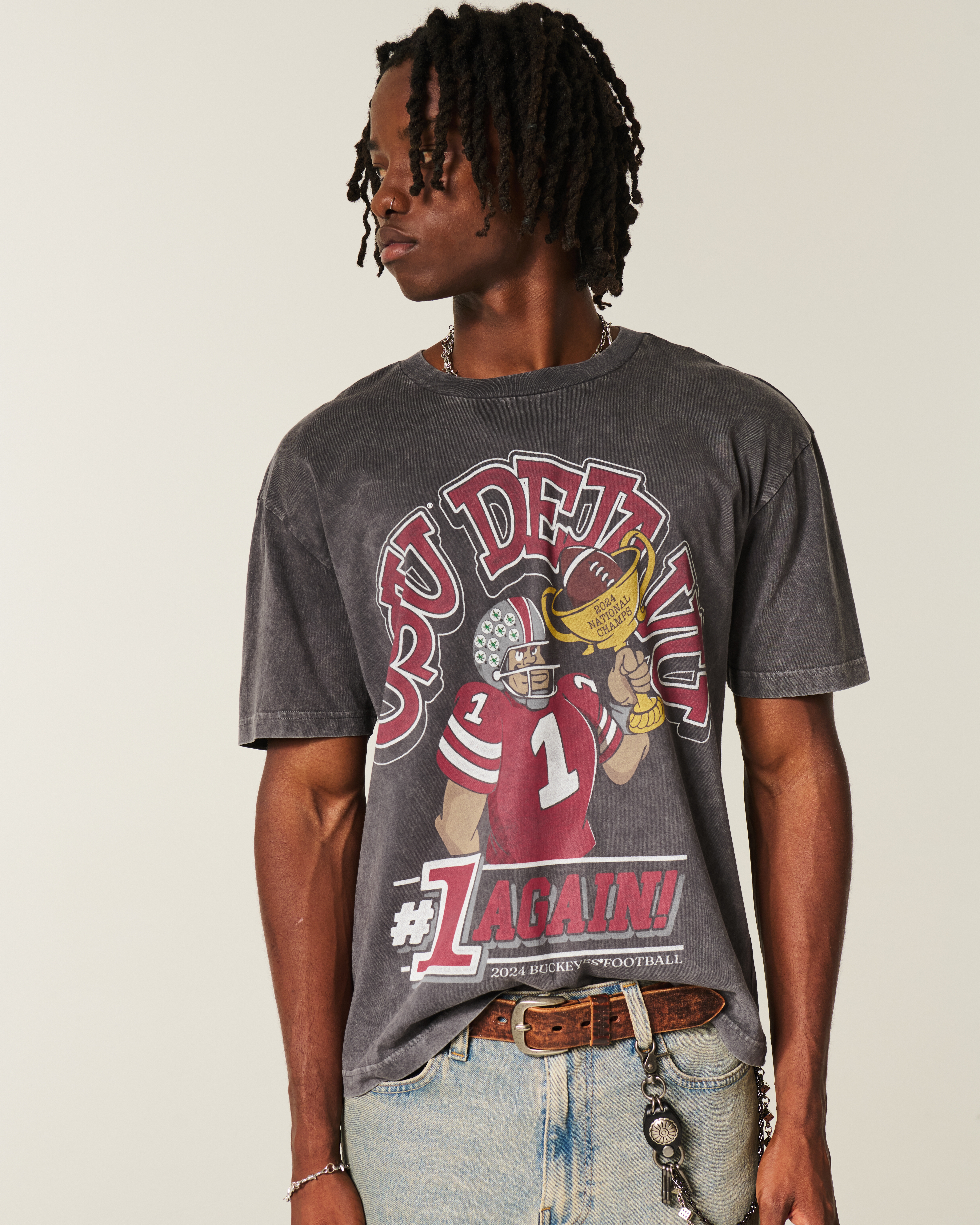 Boxy The Ohio State University Buckeyes Graphic Tee