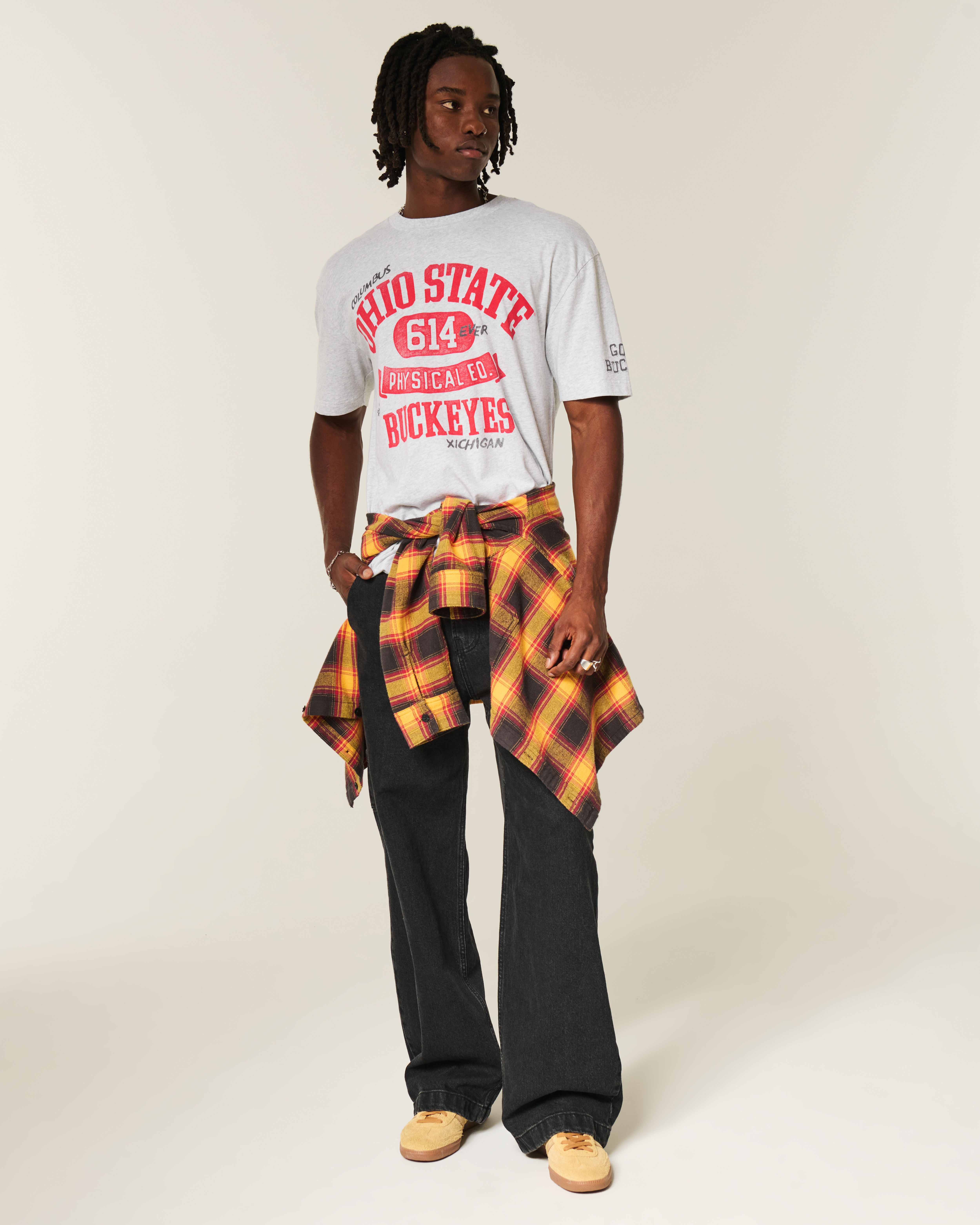 Boxy The Ohio State University Buckeyes Graphic Tee