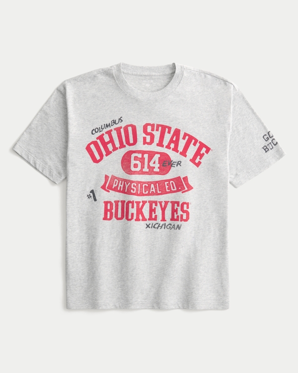 Boxy The Ohio State University Buckeyes Graphic Tee