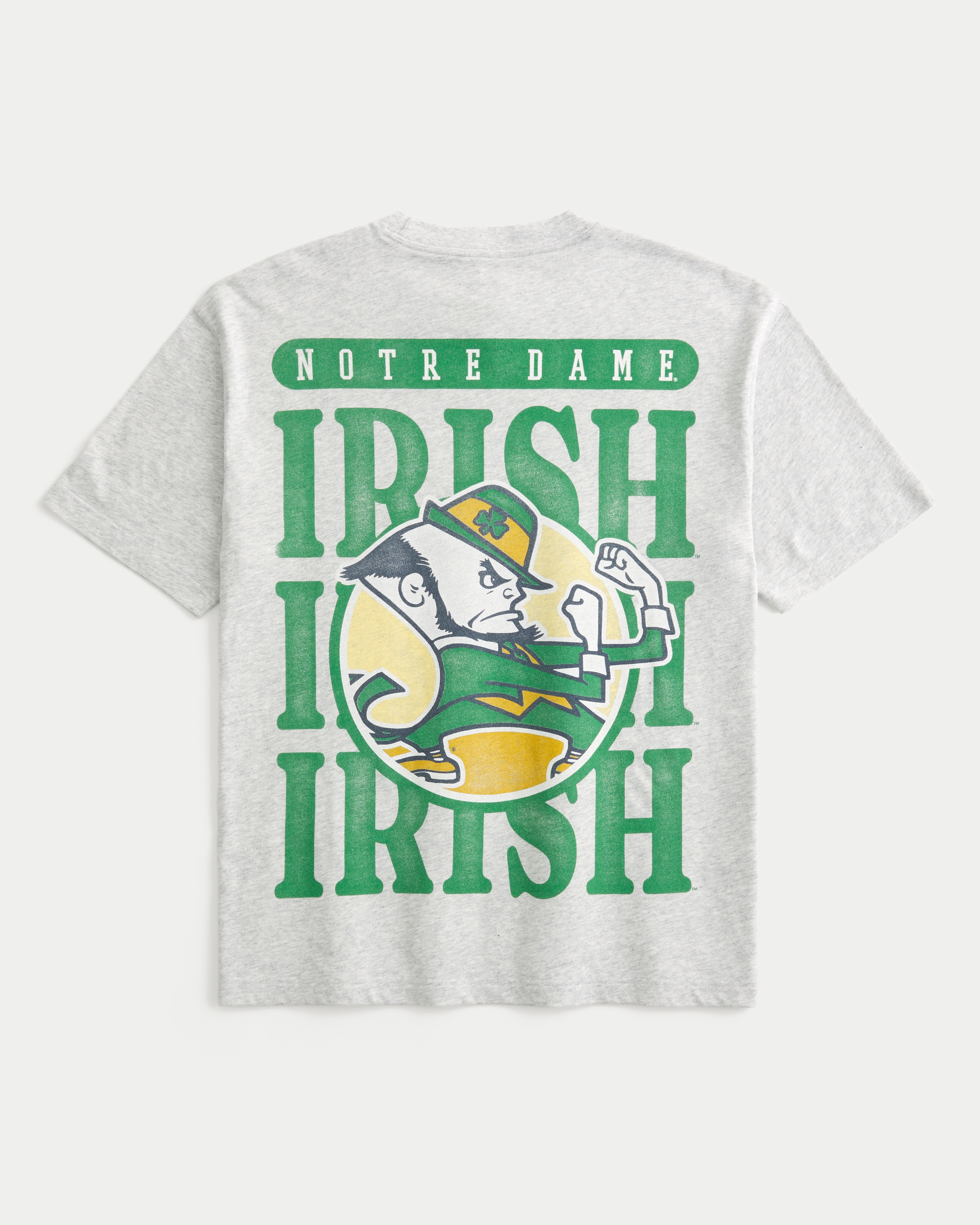 Boxy University of Notre Dame Fighting Irish Graphic Tee