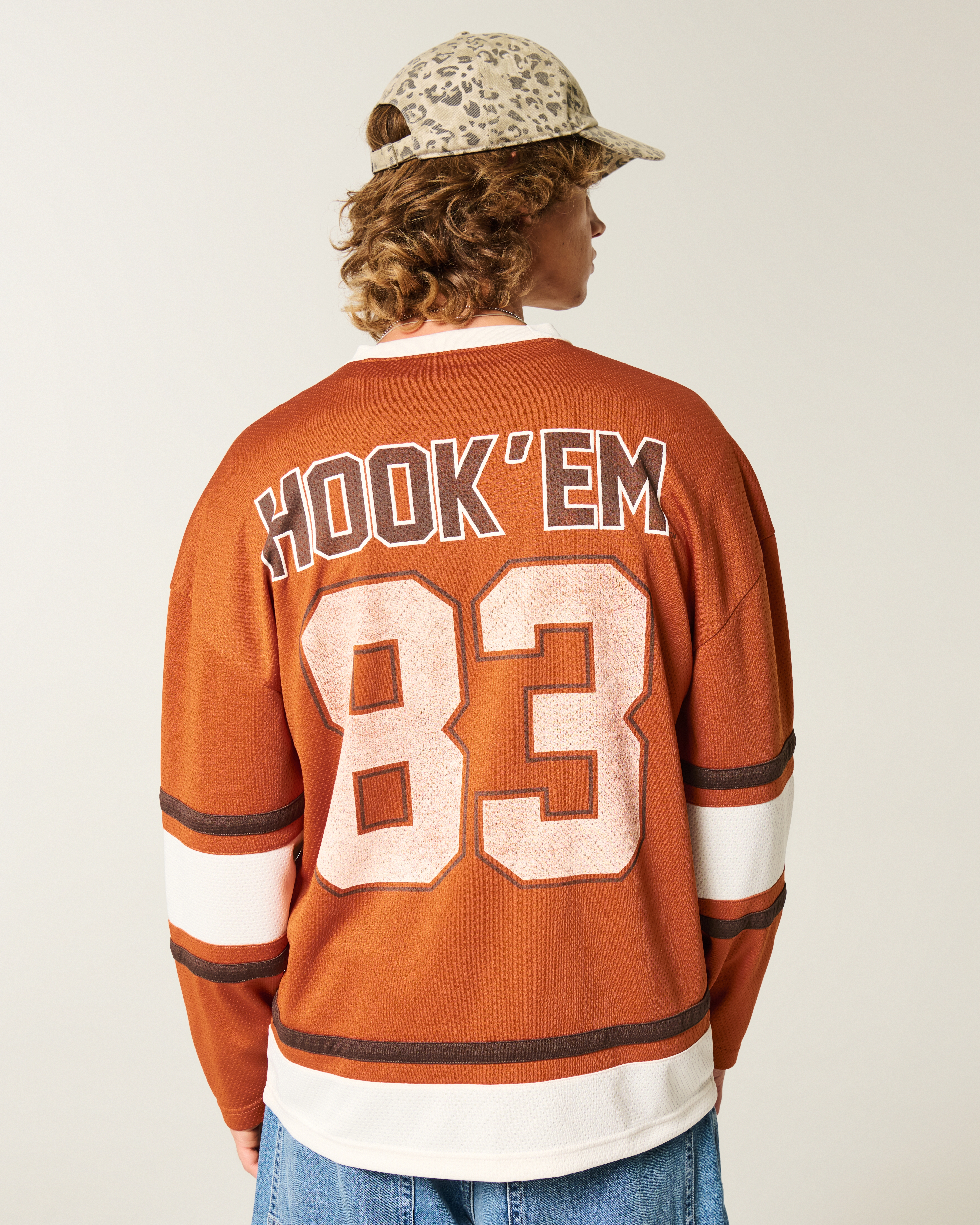University of Texas at Austin Longhorns Graphic Hockey Jersey