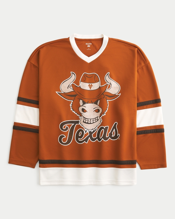 University of Texas at Austin Longhorns Graphic Hockey Jersey