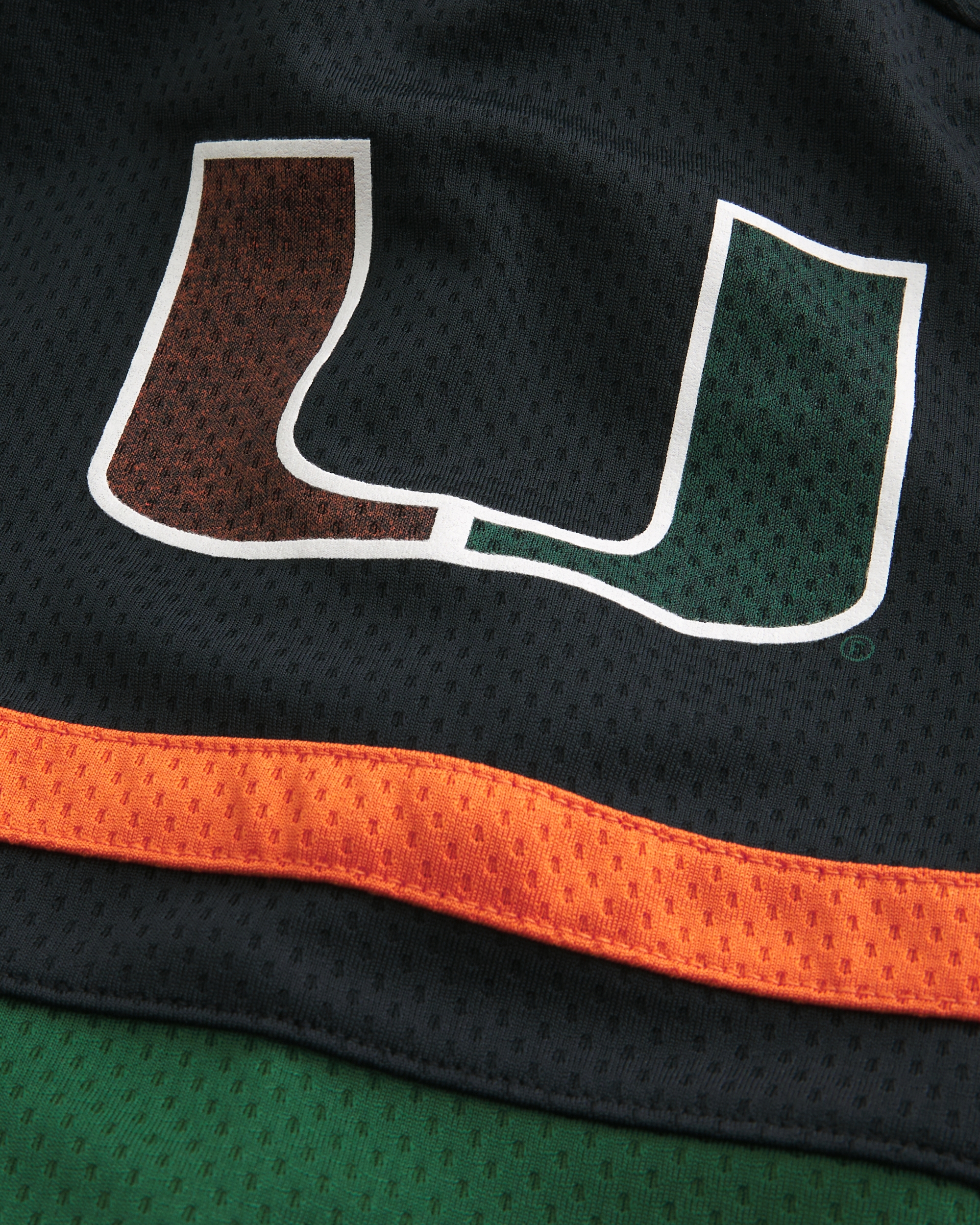 University of Miami Hurricanes Graphic Hockey Jersey