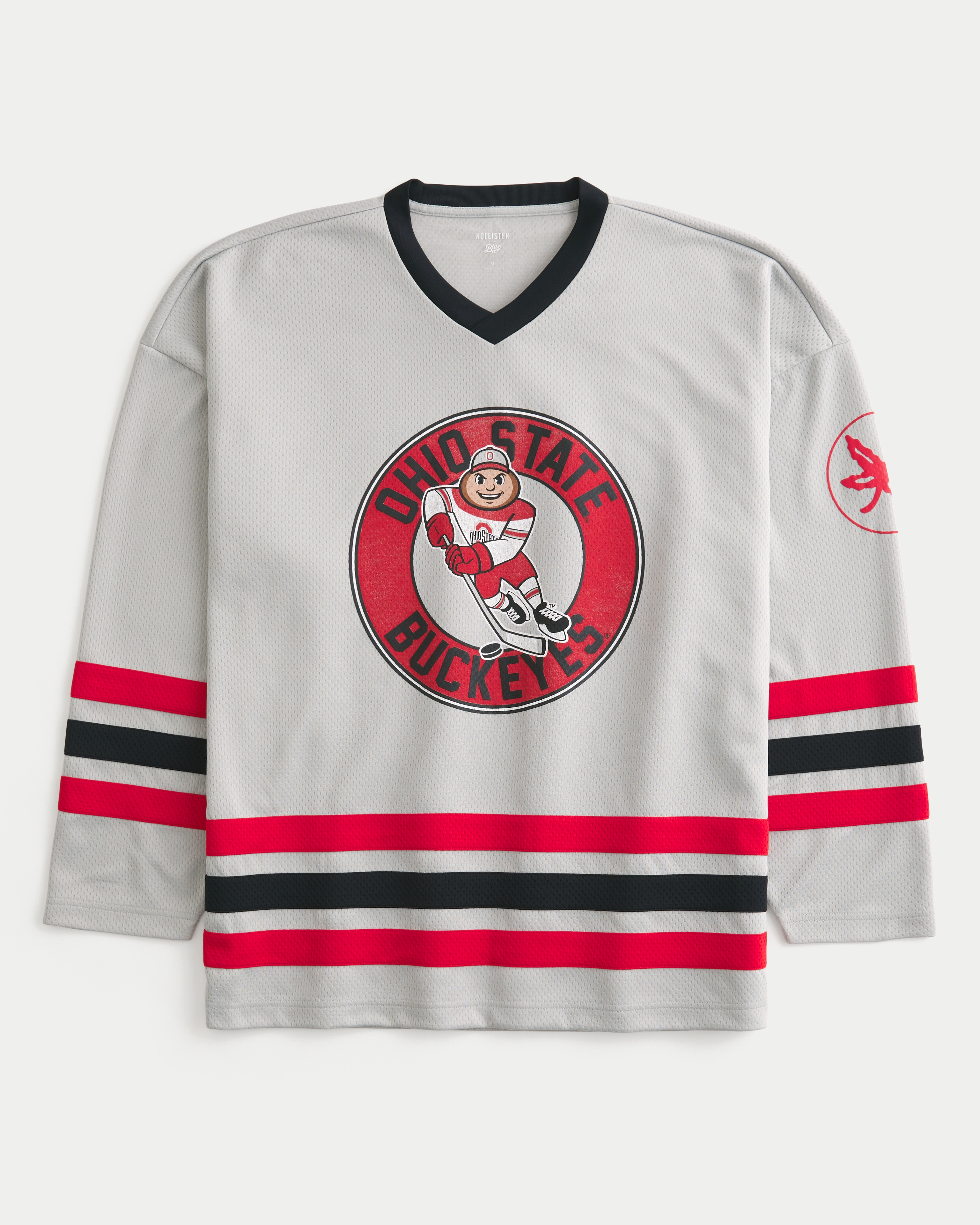 The Ohio State University Buckeyes Graphic Hockey Jersey