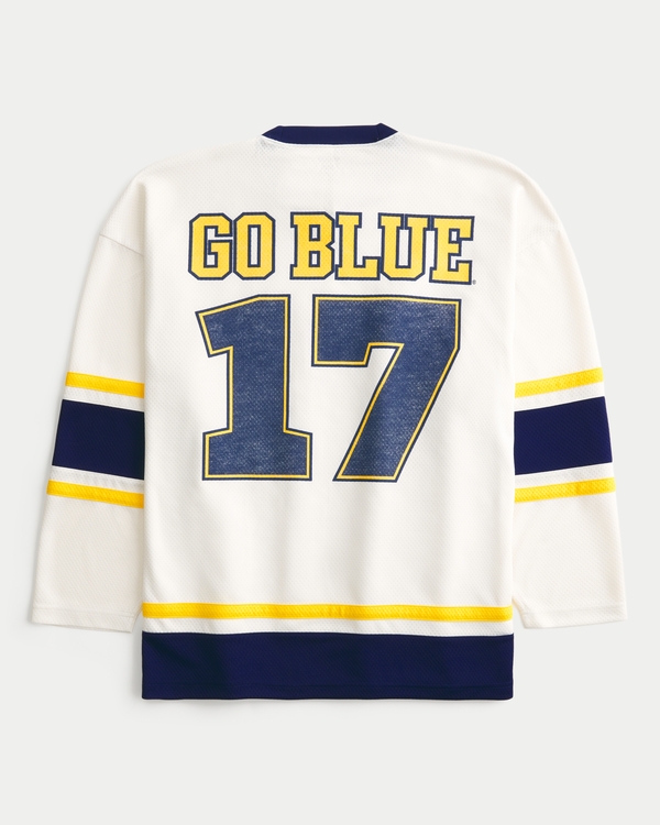 University of Michigan Wolverines Graphic Hockey Jersey