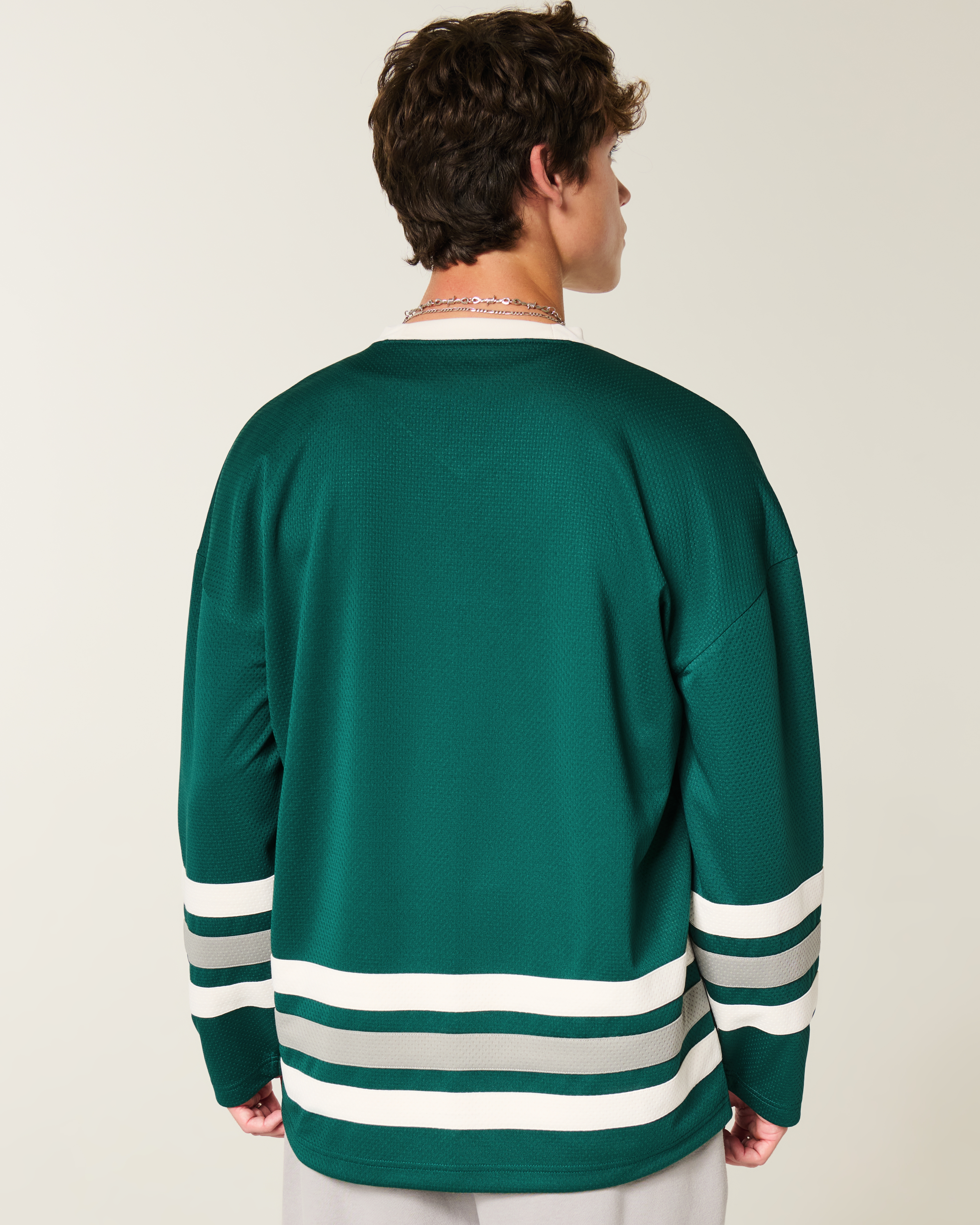 Michigan State University Spartans Graphic Hockey Jersey