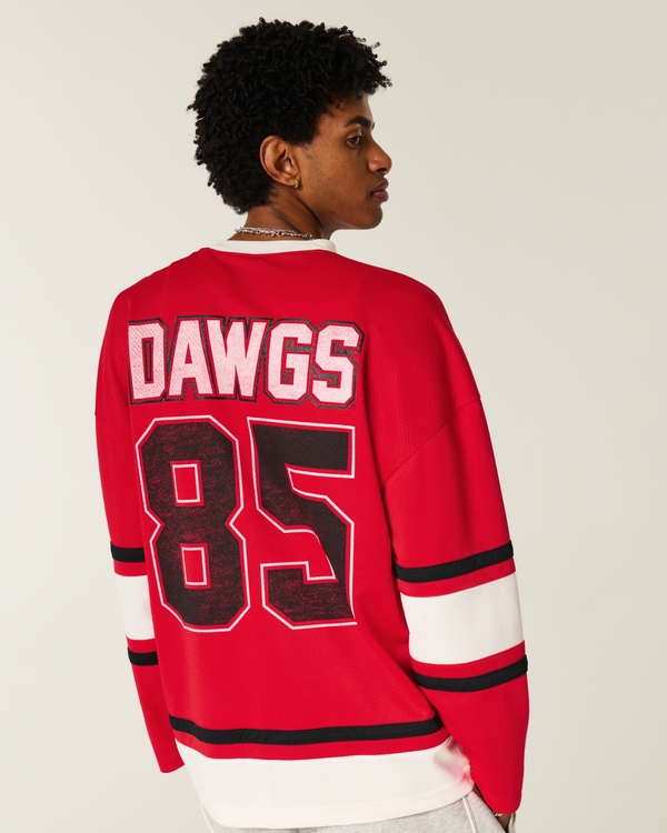 University of Georgia Bulldogs Graphic Hockey Jersey