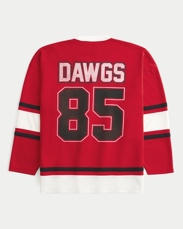 University of Georgia Bulldogs Graphic Hockey Jersey