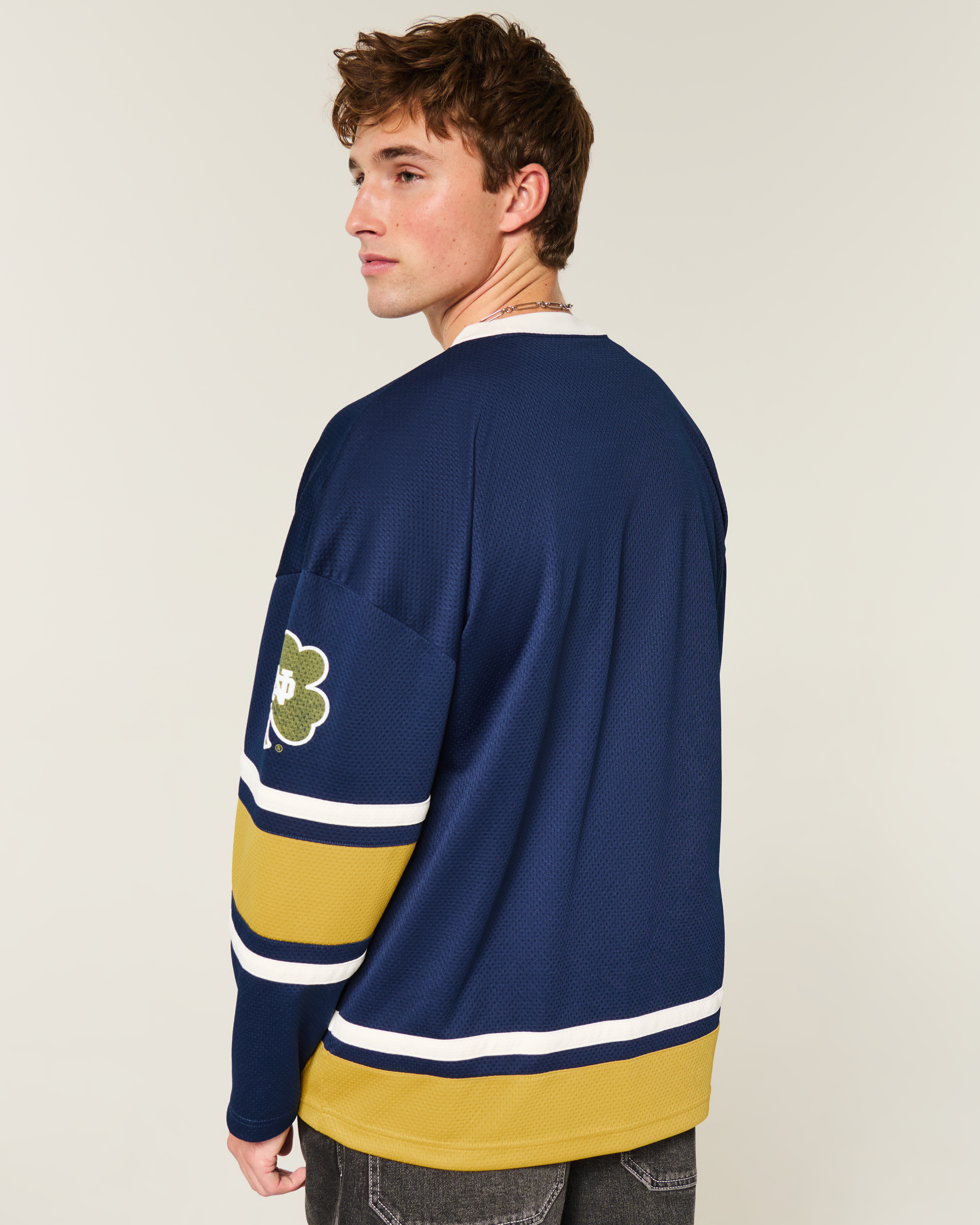 University of Notre Dame Fighting Irish Graphic Hockey Jersey