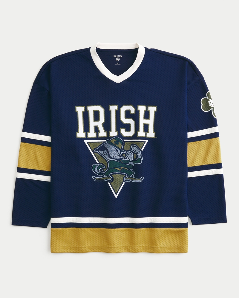 University of Notre Dame Fighting Irish Graphic Hockey Jersey