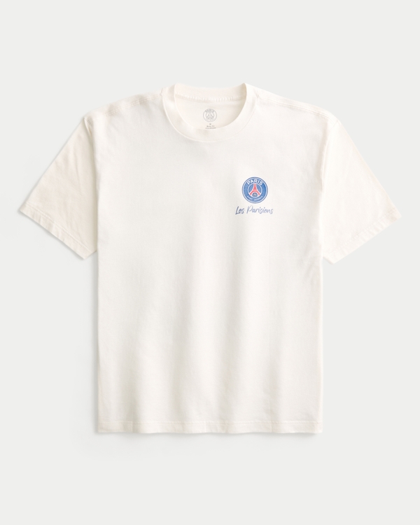 Boxy Paris Saint-Germain F.C. Graphic Tee