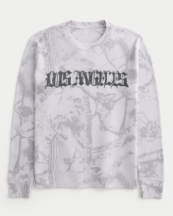 【HI FI FNK】Lunar Pigment Waffled Longsleeve Buy Nike Life Men's Long-sleeve Heavyweight Waffle Top