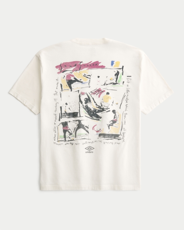 Men's Boxy Umbro Graphic Tee | Men's Clearance | HollisterCo.com