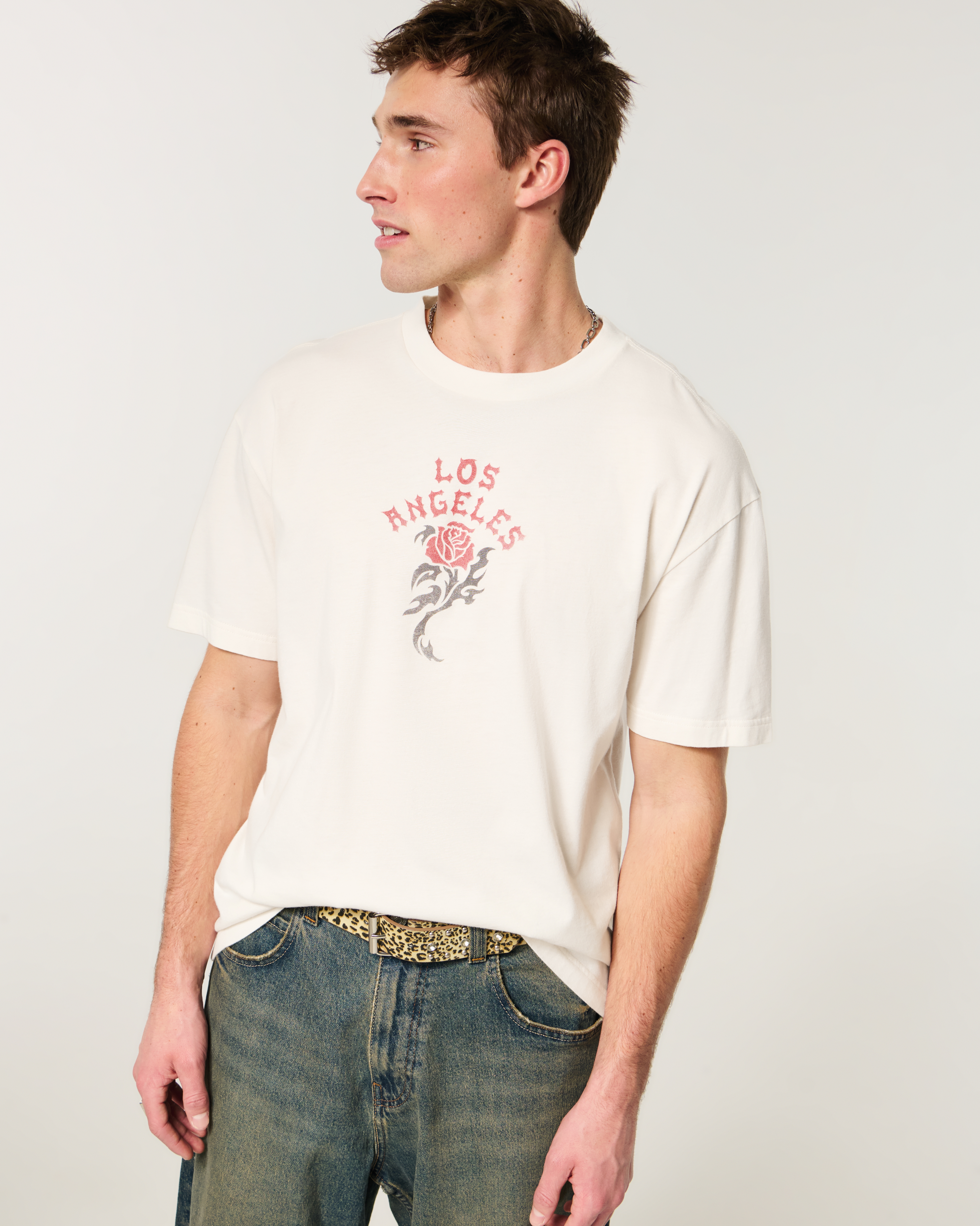 Boxy Los Angeles Graphic Tee