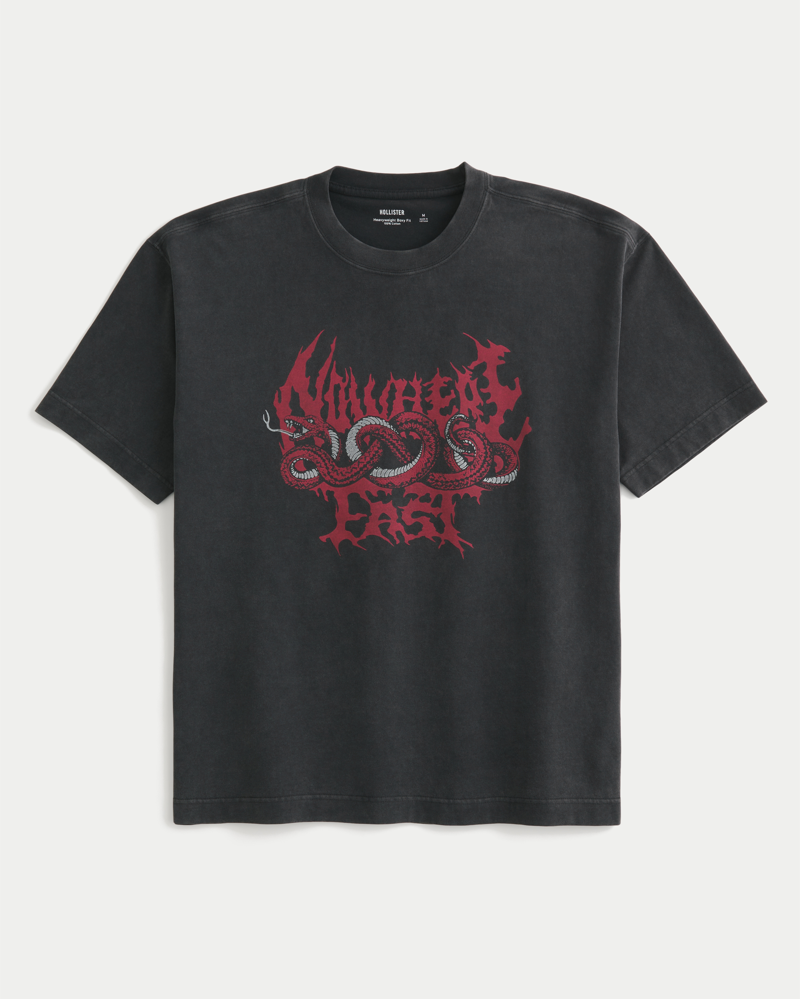 Boxy Heavyweight Nowhere Fast Graphic Tee