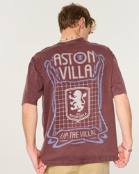 ASTON VILLA F.C. グラフィックシャツ KIC_323-6047-00886-510_model4?