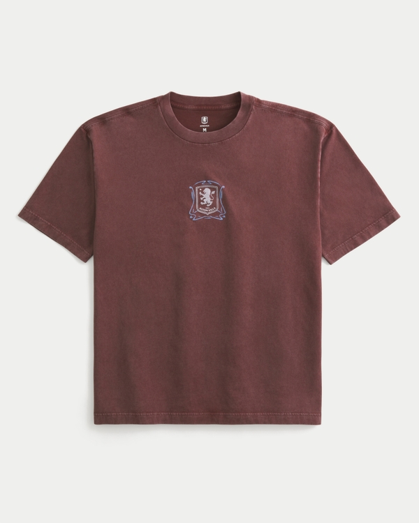 ASTON VILLA F.C. グラフィックシャツ Men's Aston Villa F.C. Graphic Tee | Men's Tops | HollisterCo.com