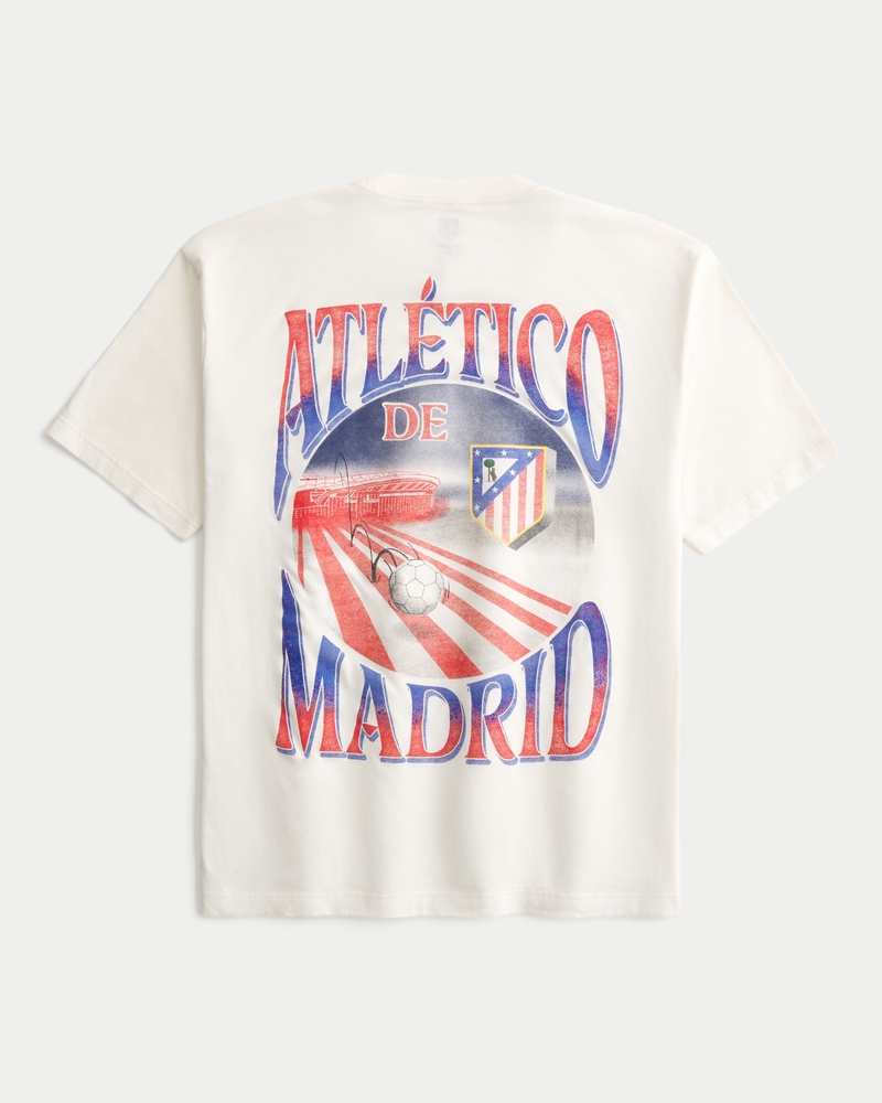 Men's Atlético de Madrid Graphic Tee | Men's Tops | HollisterCo.com