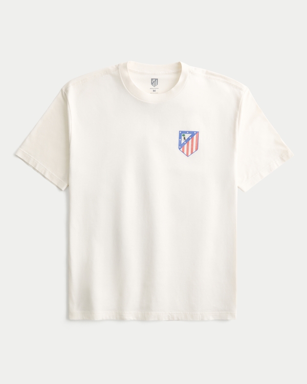 Men's Atlético de Madrid Graphic Tee | Men's Tops | HollisterCo.com