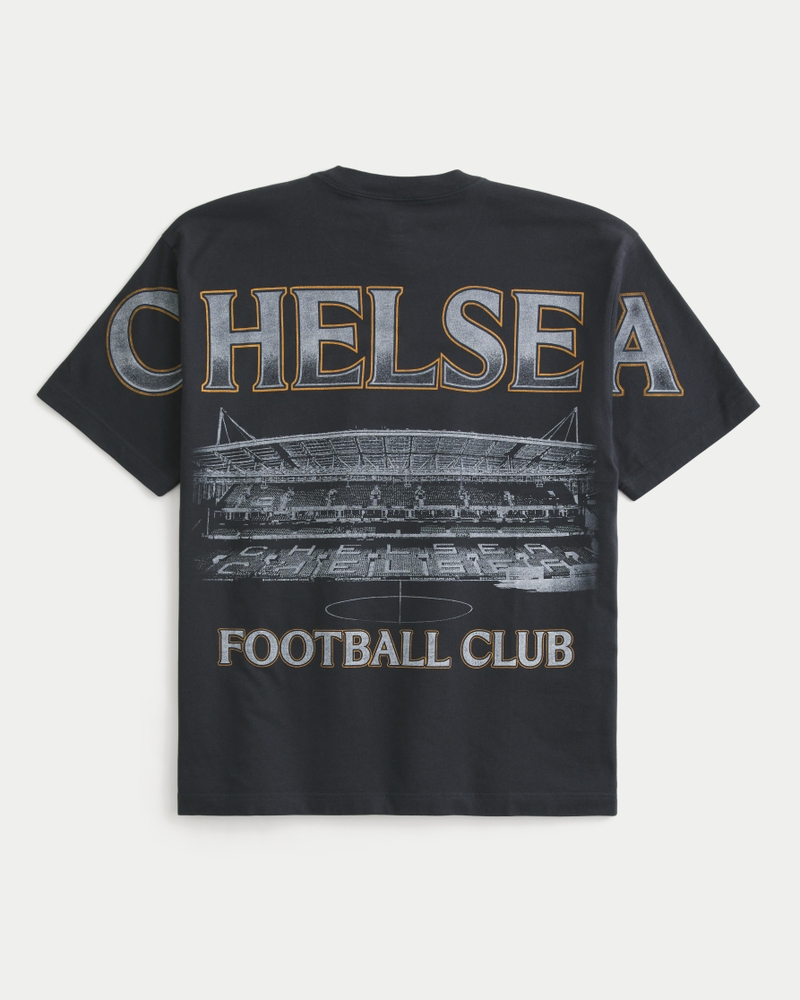 Men's Chelsea FC Graphic Tee | Men's Tops | HollisterCo.com