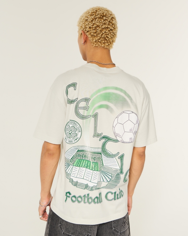Men's Celtic Football Club Graphic Tee | Men's Tops | HollisterCo.com