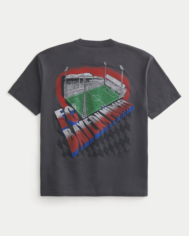FC Bayern München  シャツ Men's FC Bayern München Graphic Tee | Men's Tops | HollisterCo.ca