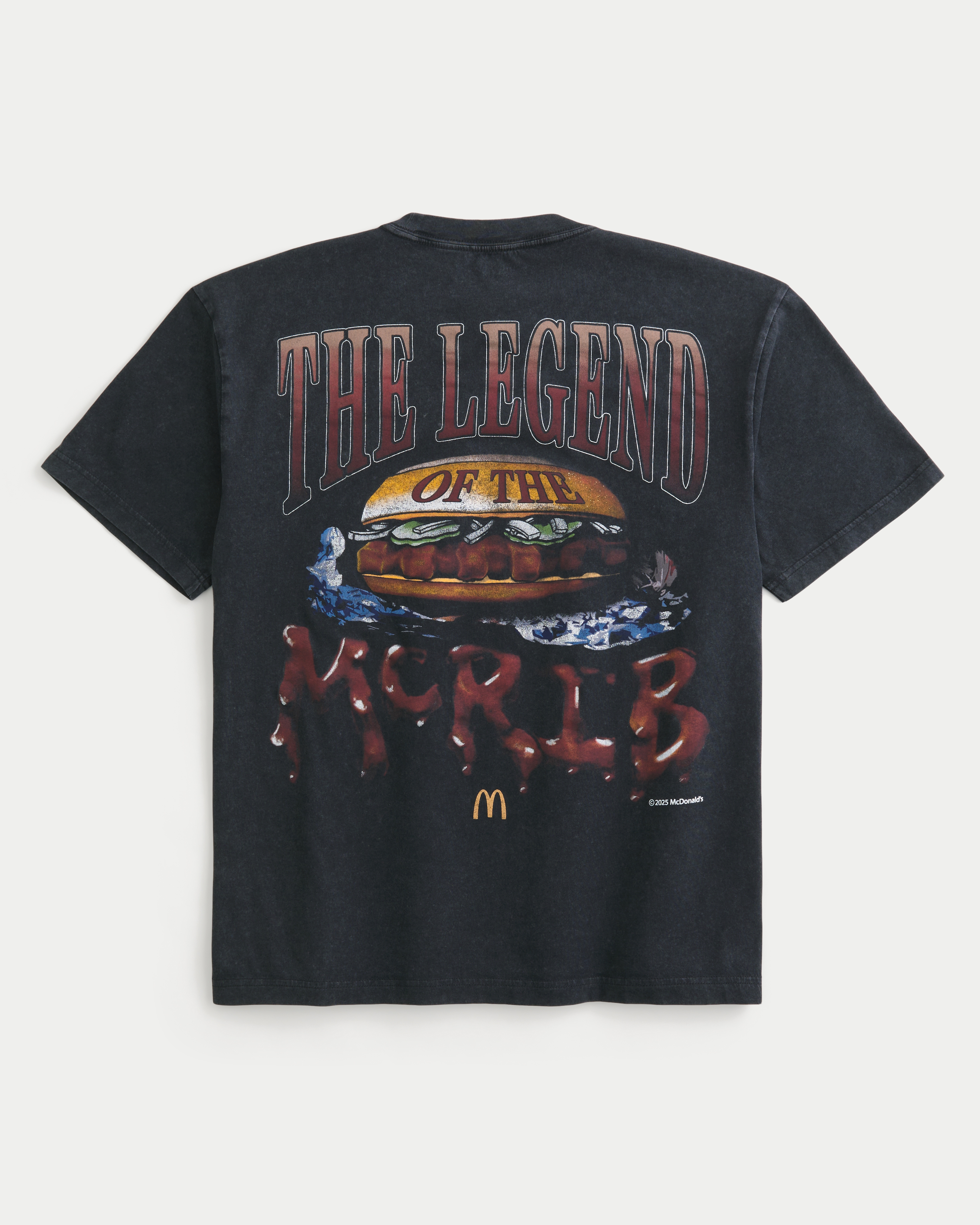 Boxy McDonald's McRib Graphic Tee