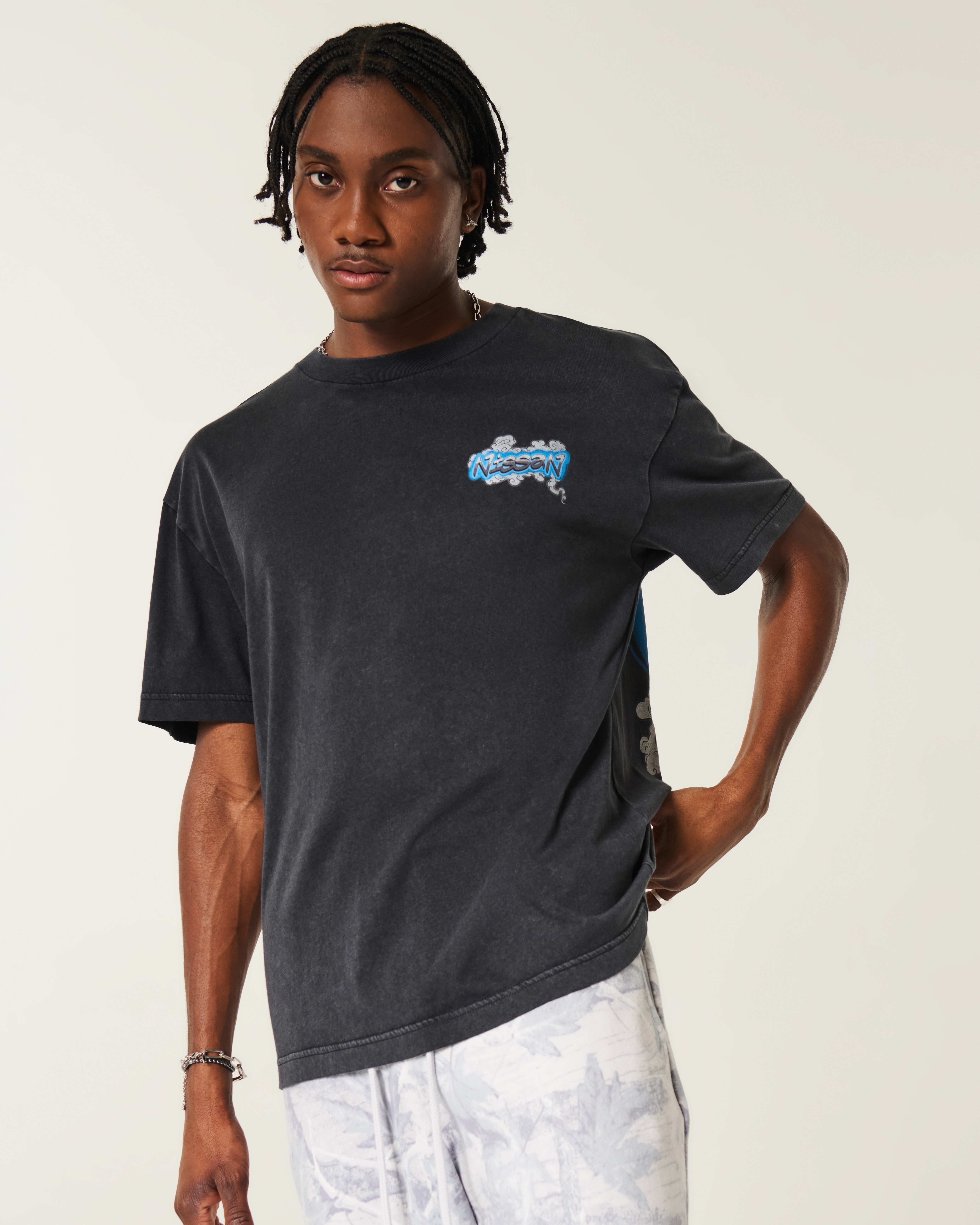 Boxy Nissan Graphic Tee