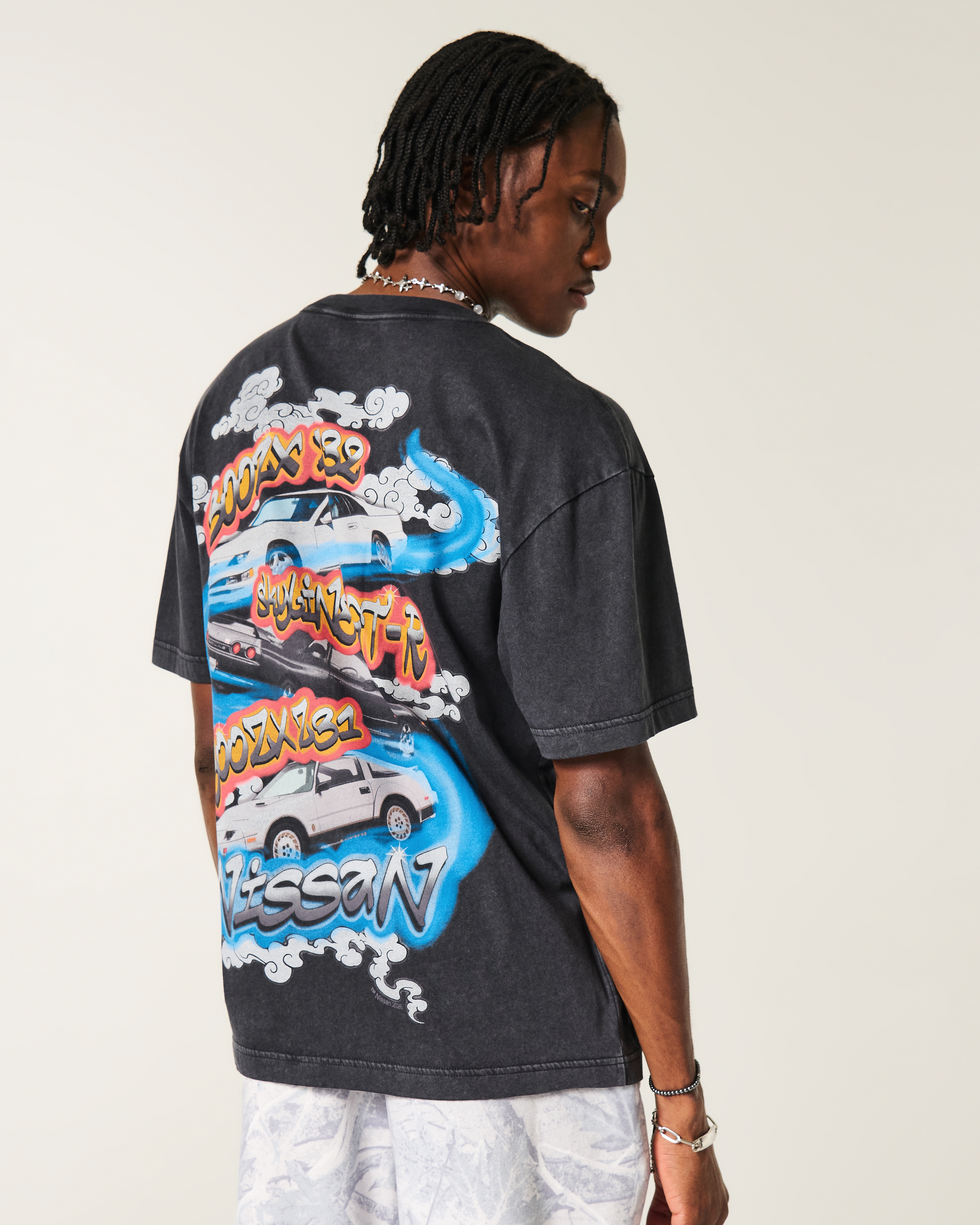 Boxy Nissan Graphic Tee