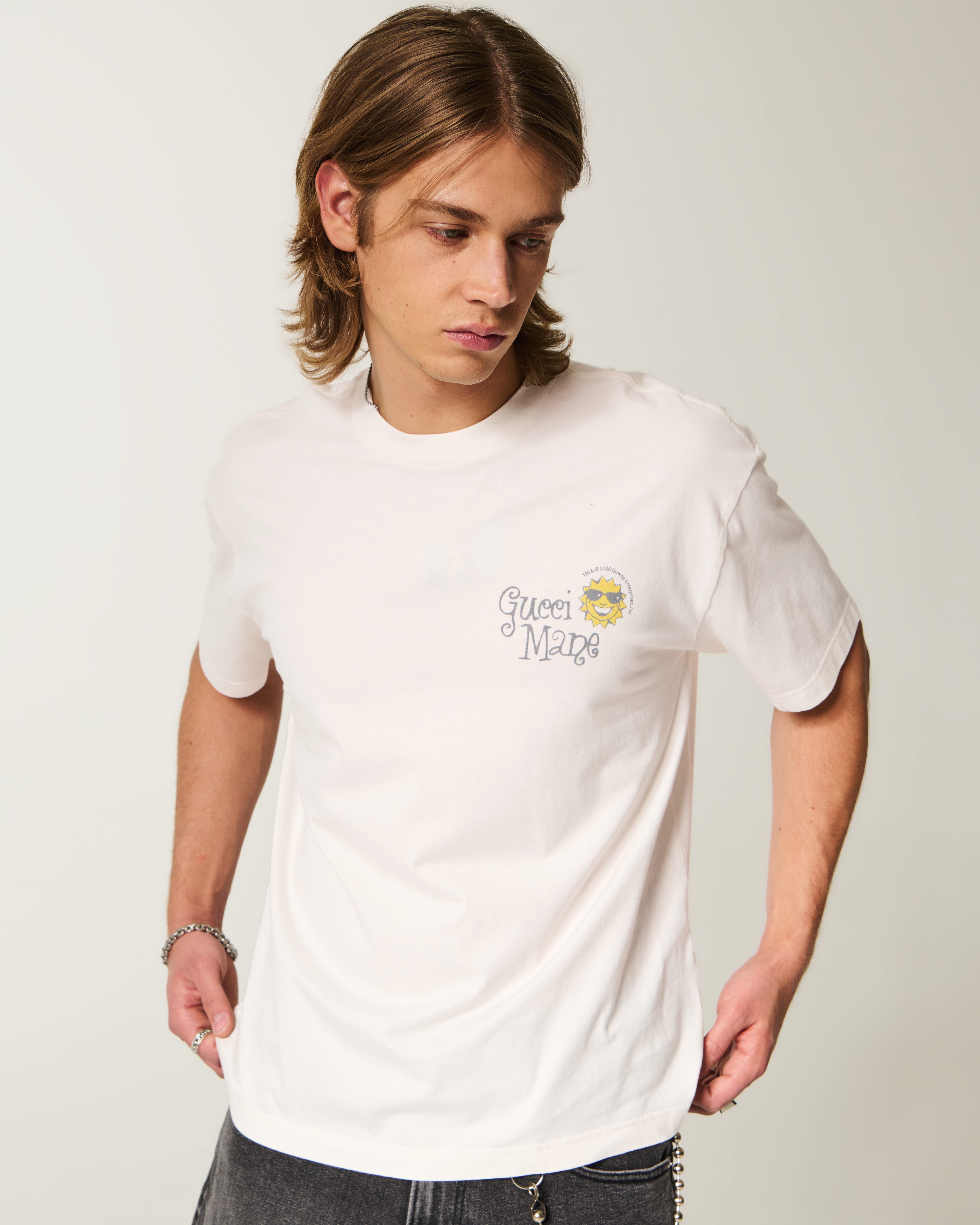 Boxy Gucci Mane Graphic Tee