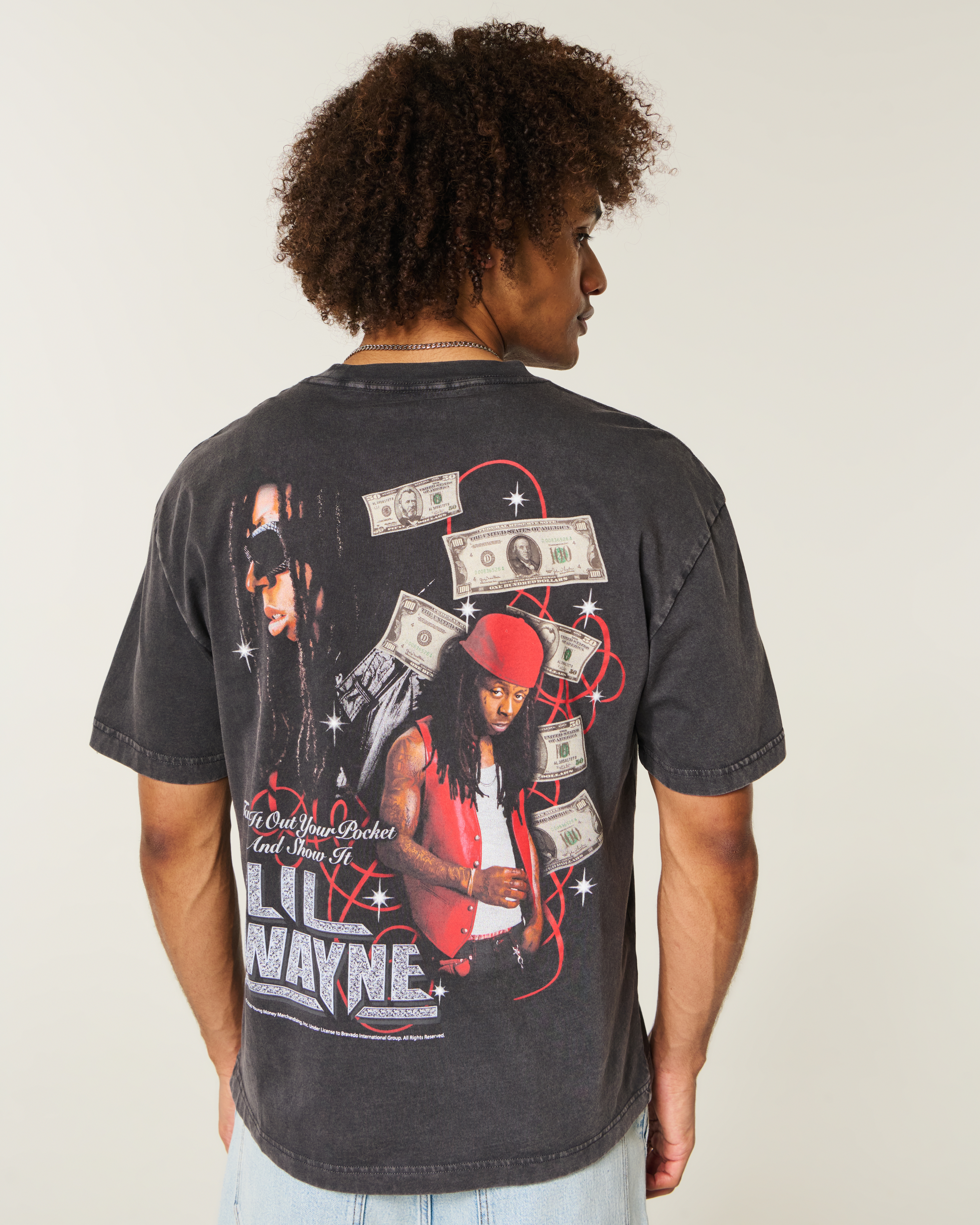 Boxy Lil Wayne Graphic Tee