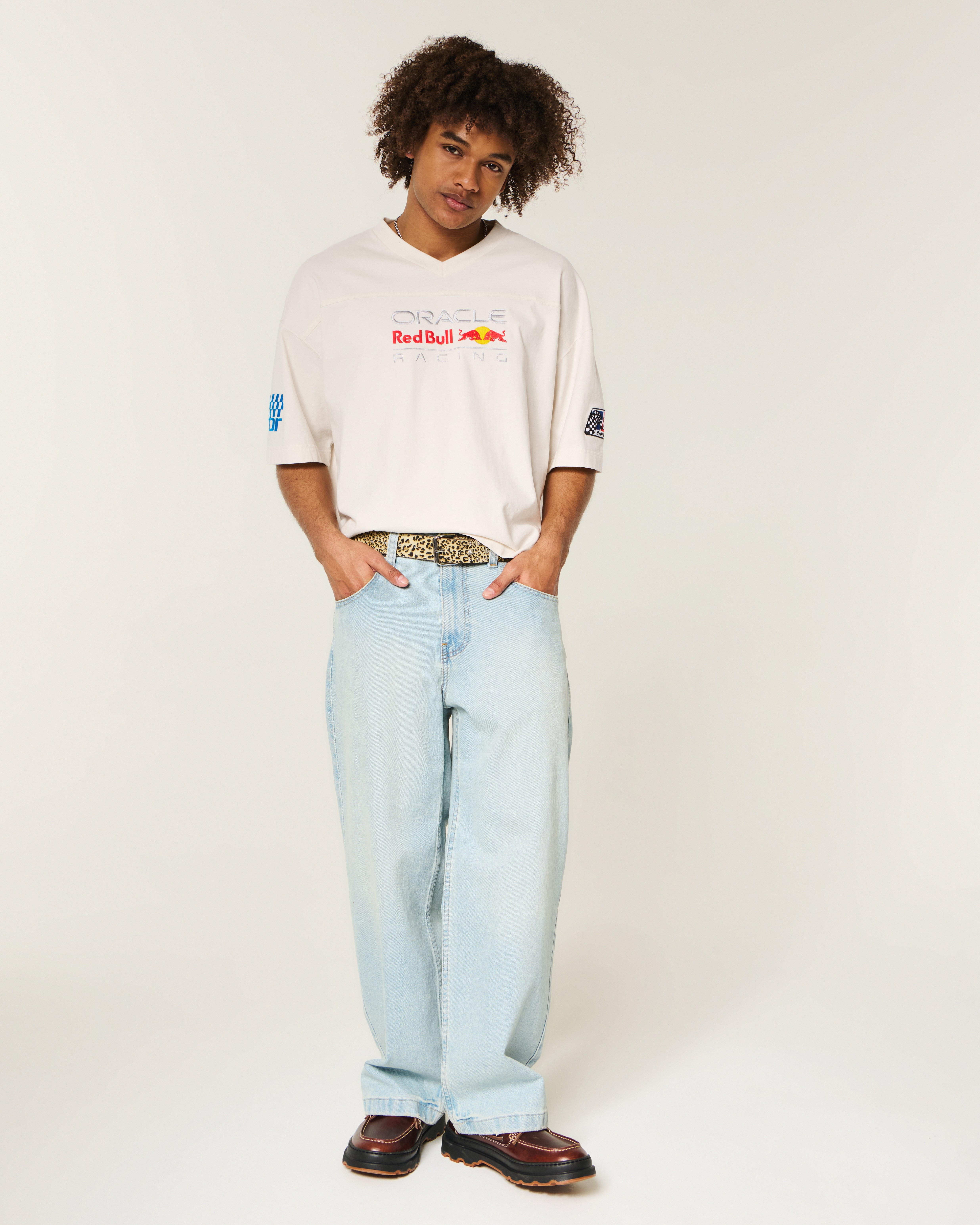Hollister Heavyweight Oracle Red Bull Racing Graphic Football