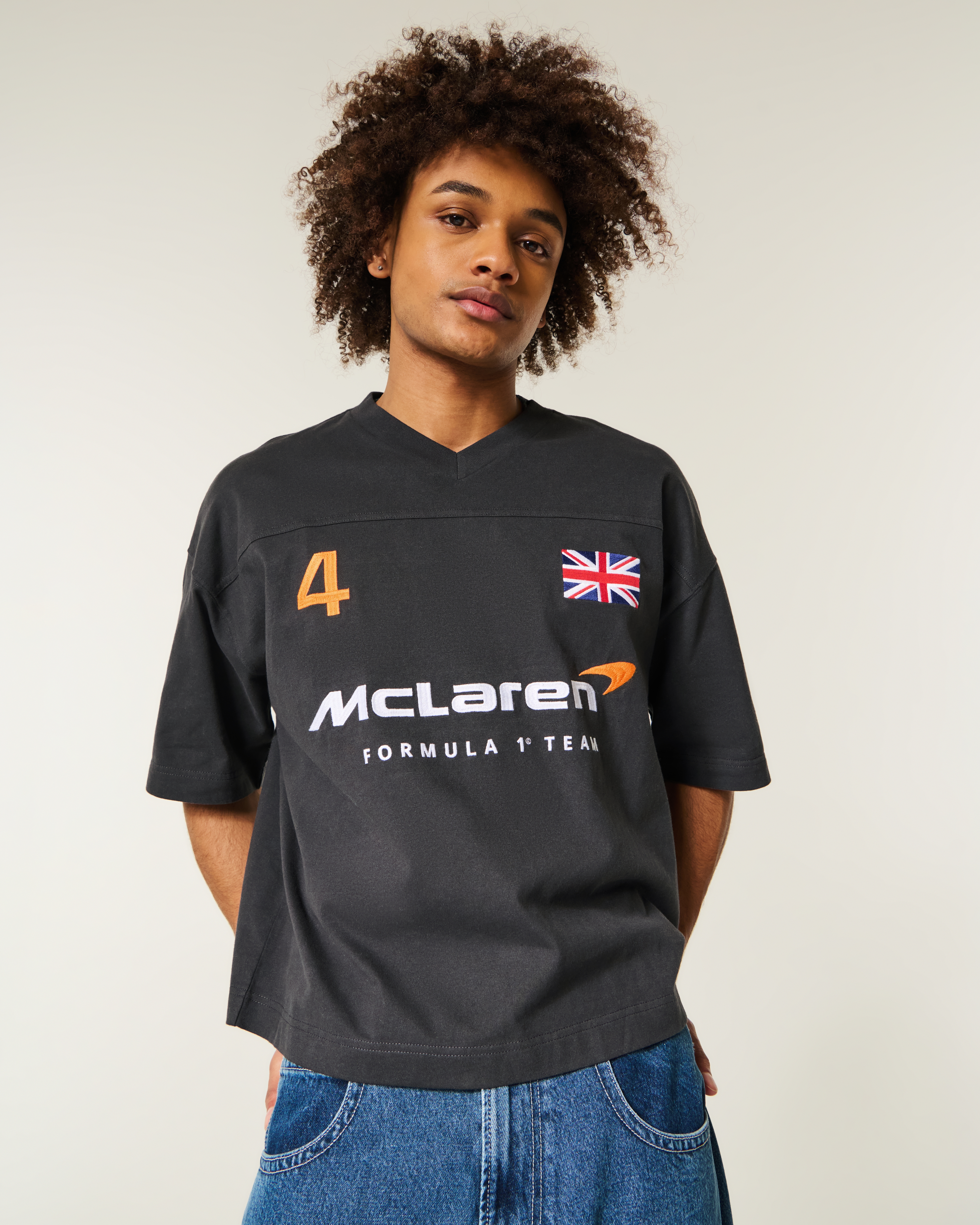 Heavyweight McLaren Graphic Football Jersey