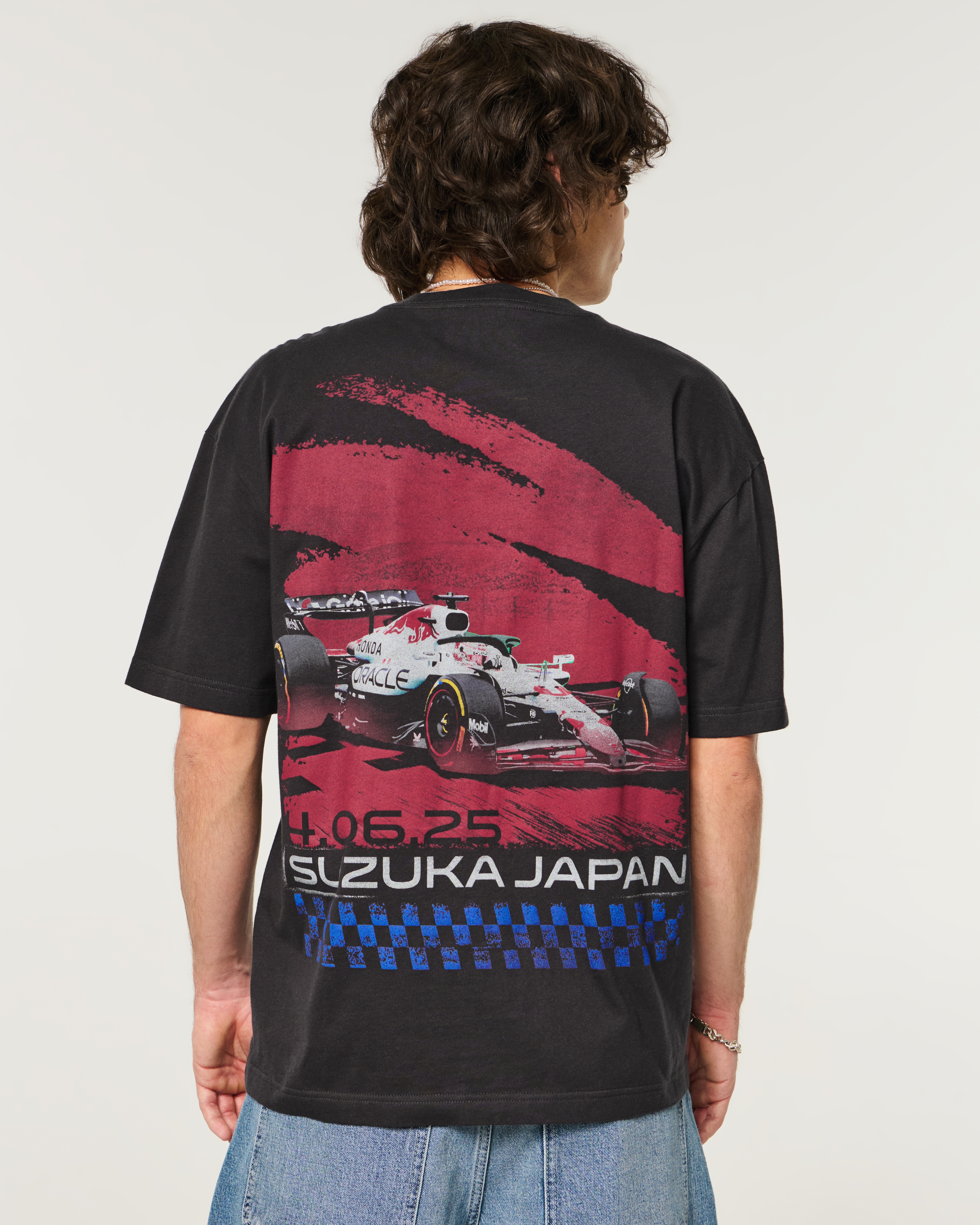 Boxy Oracle Red Bull Racing Graphic Tee