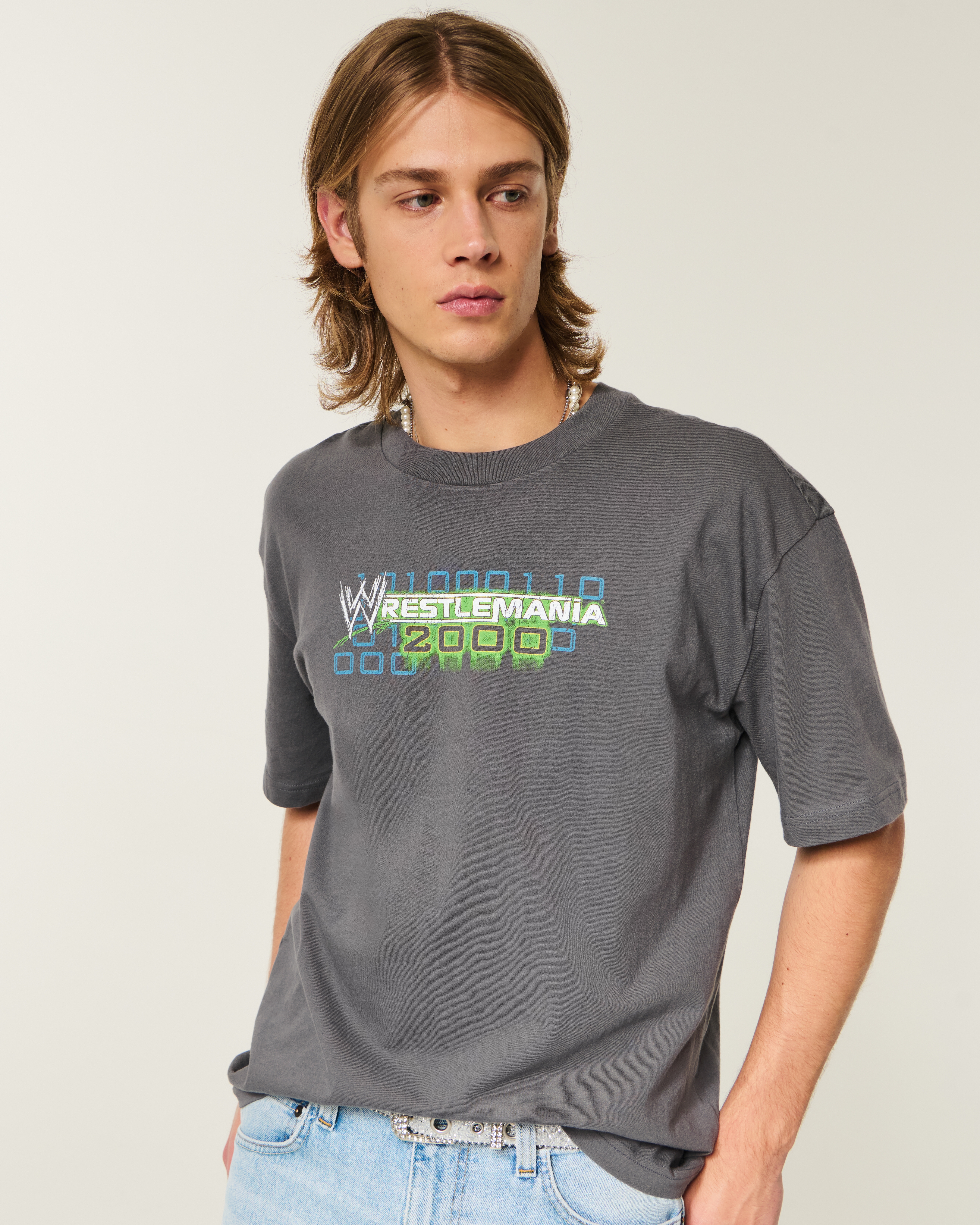 Boxy WWE WrestleMania Graphic Tee