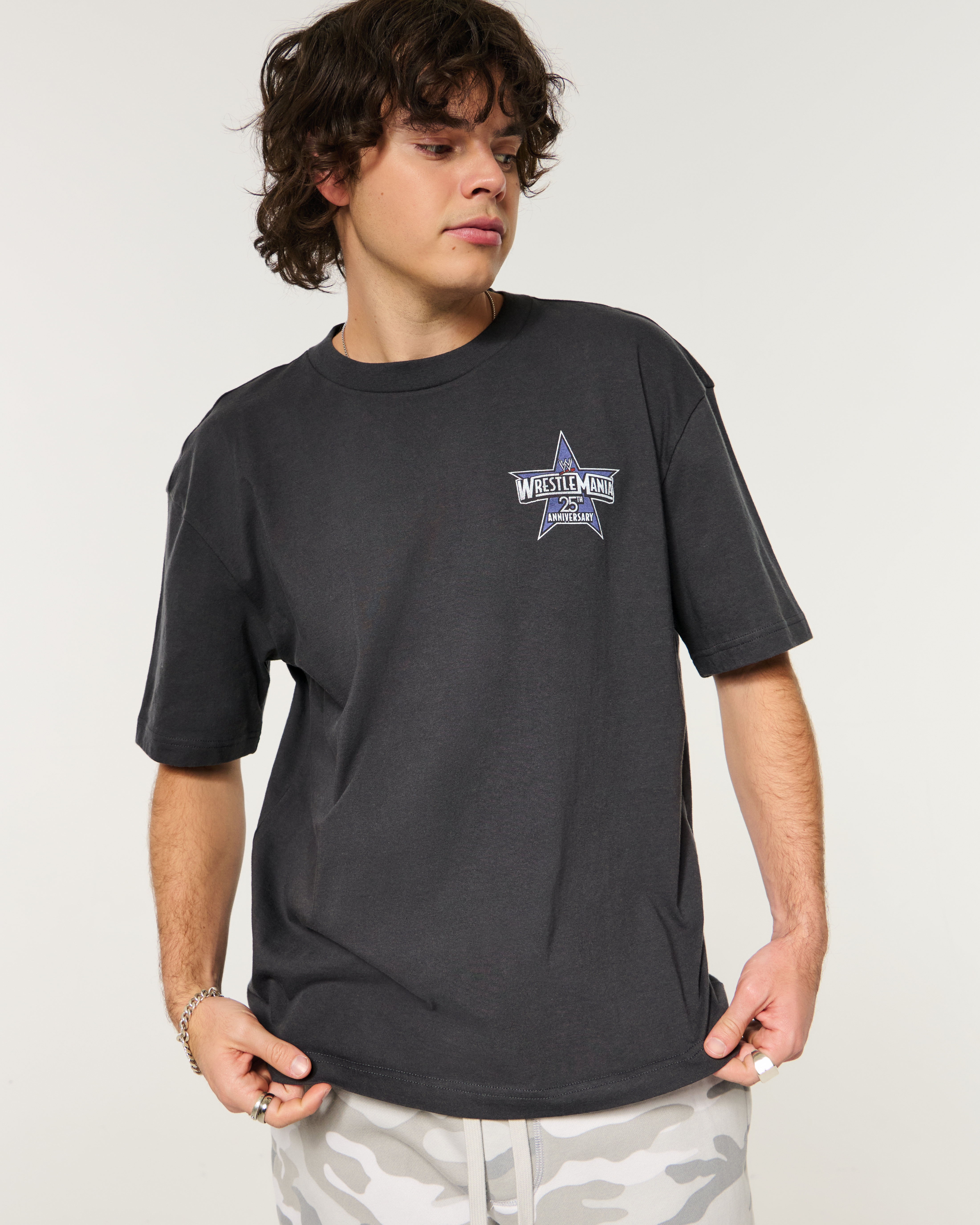 Boxy WWE WrestleMania Graphic Tee