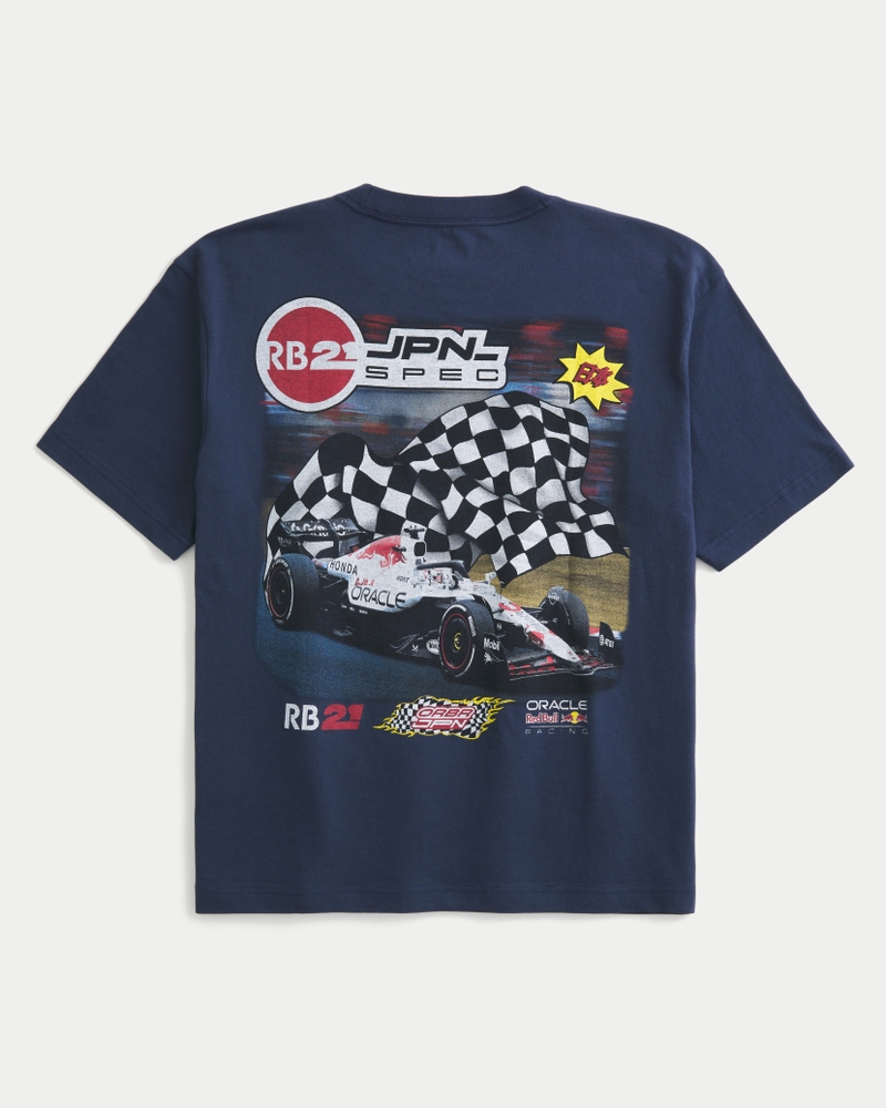 Tシャツ Men's Boxy Oracle Red Bull Racing Graphic Tee | Men's Clearance
