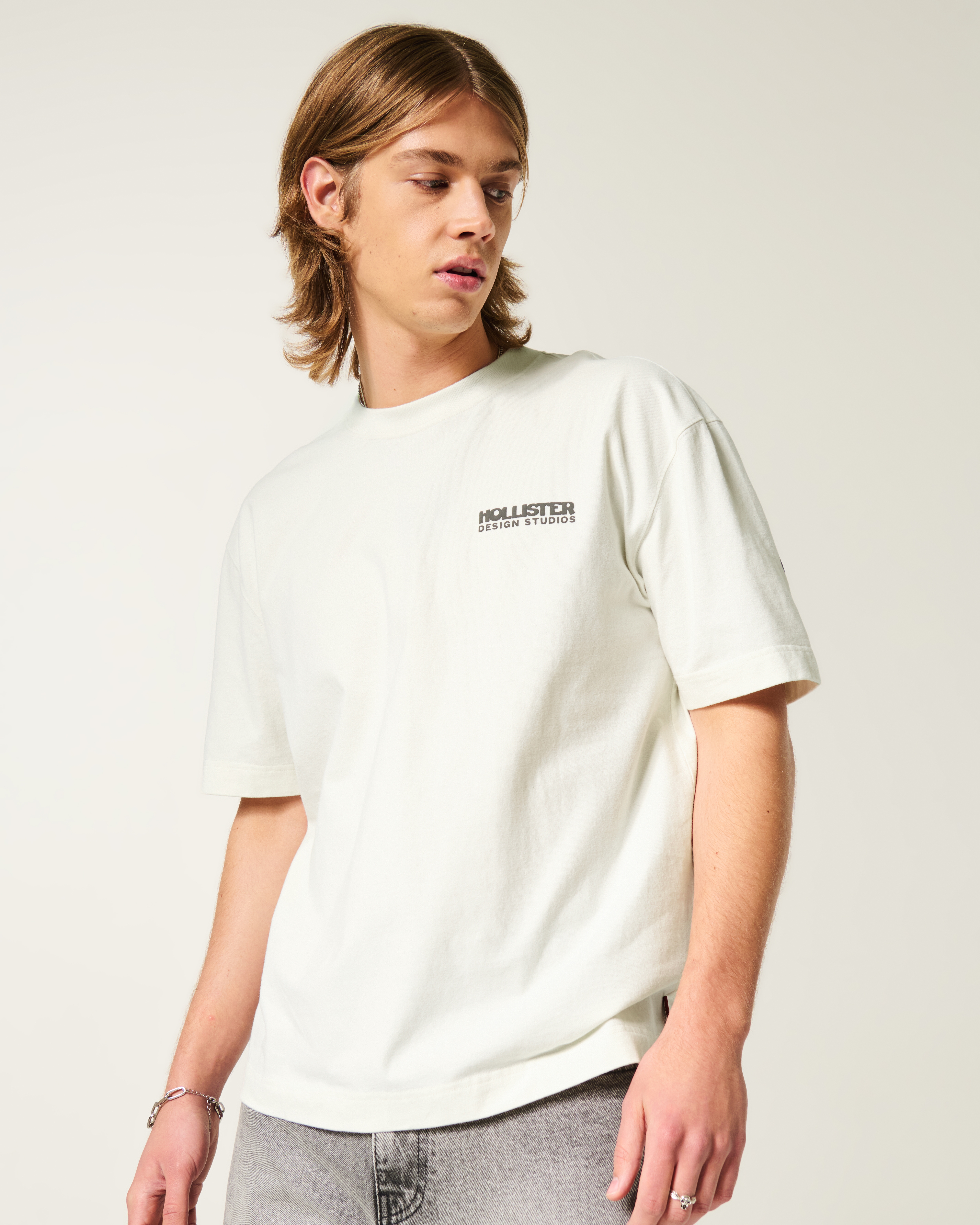 Boxy Heavyweight Logo Graphic Tee