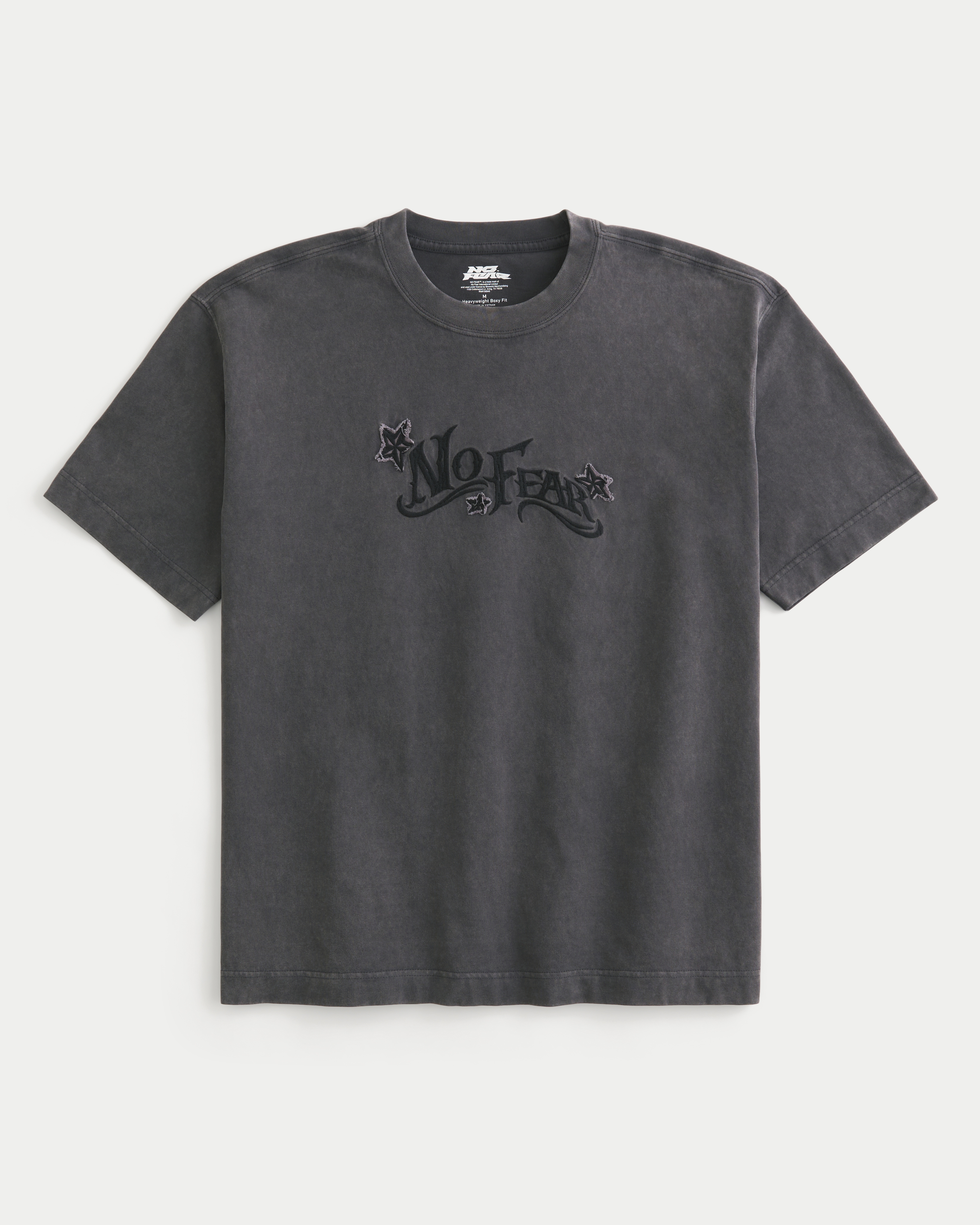 Boxy Heavyweight No Fear Graphic Tee