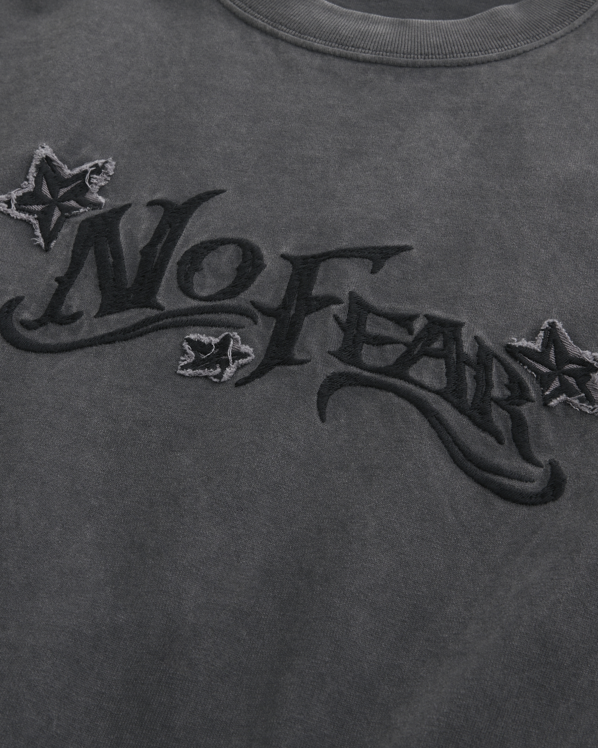 Boxy Heavyweight No Fear Graphic Tee