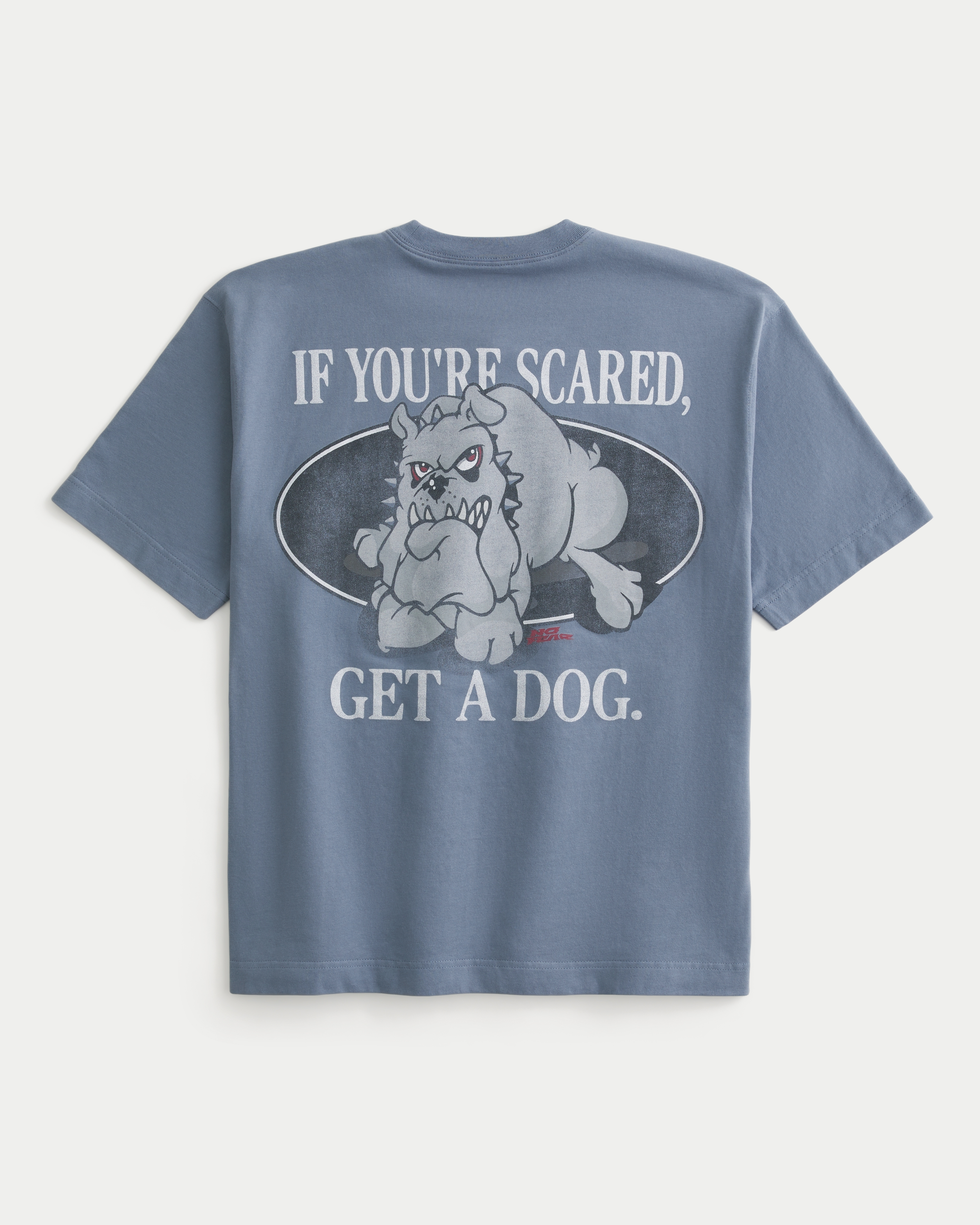 Boxy Heavyweight No Fear Graphic Tee