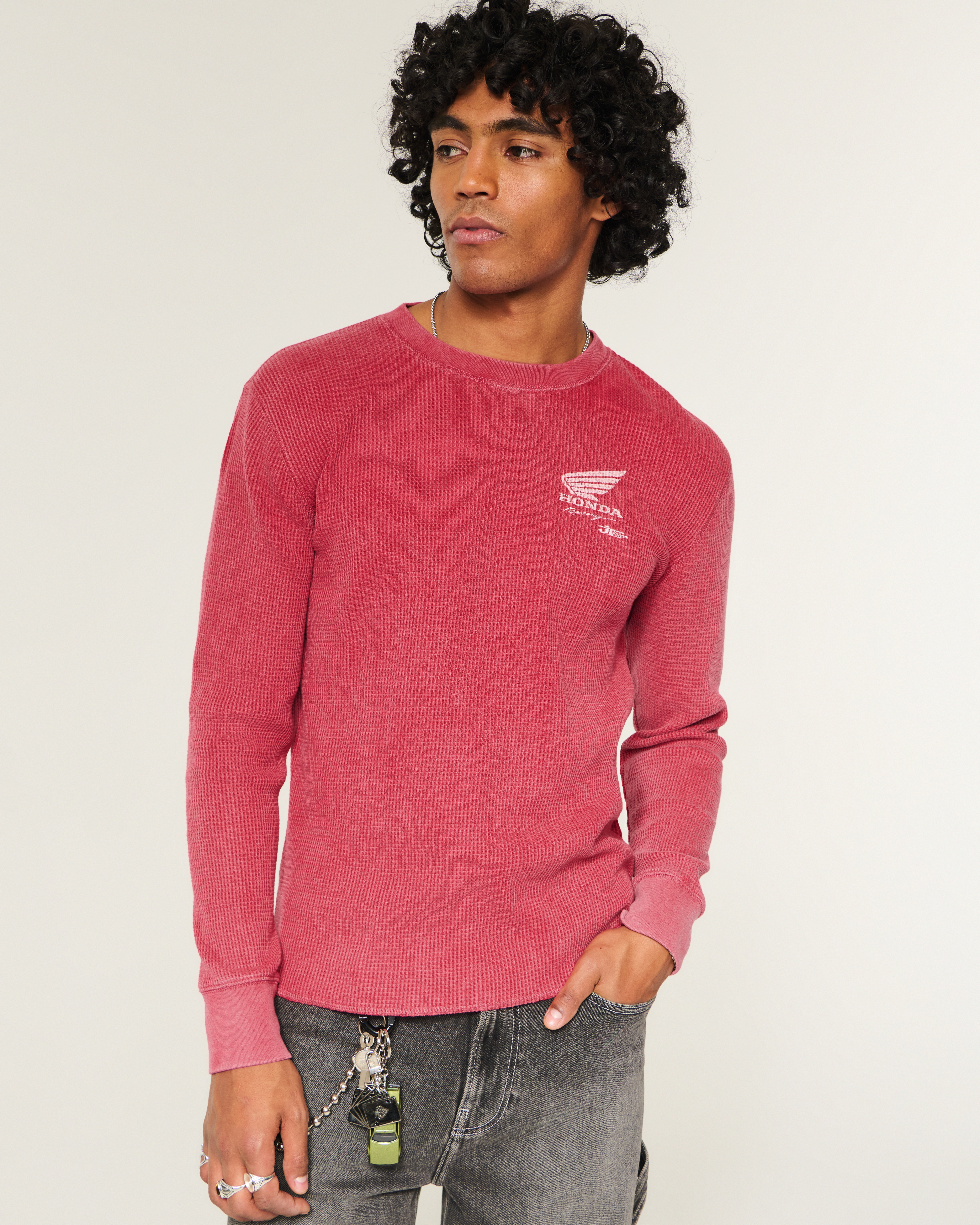 Thermal Long-Sleeve Honda JT Racing USA Graphic Tee