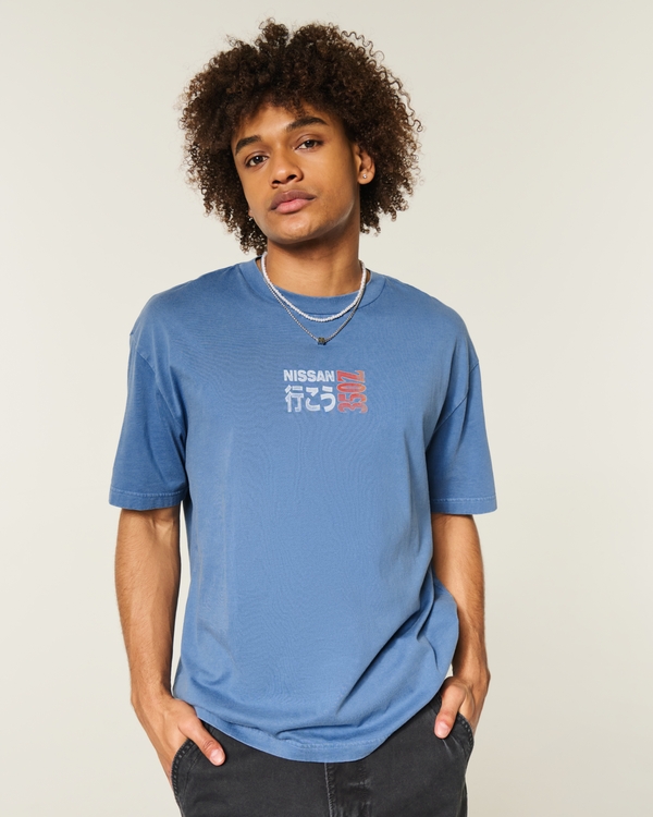 Men's Boxy Nissan 350Z Graphic Tee | Men's Clearance | HollisterCo.com