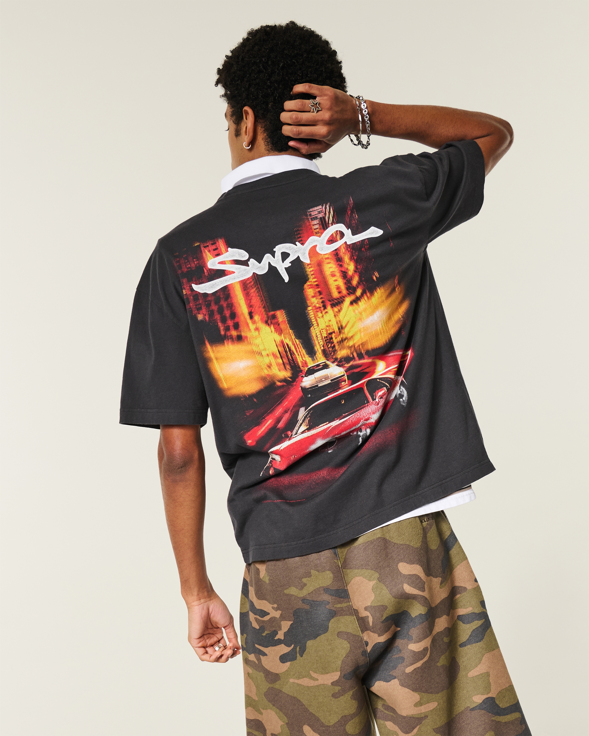 Boxy Toyota Supra Graphic Tee