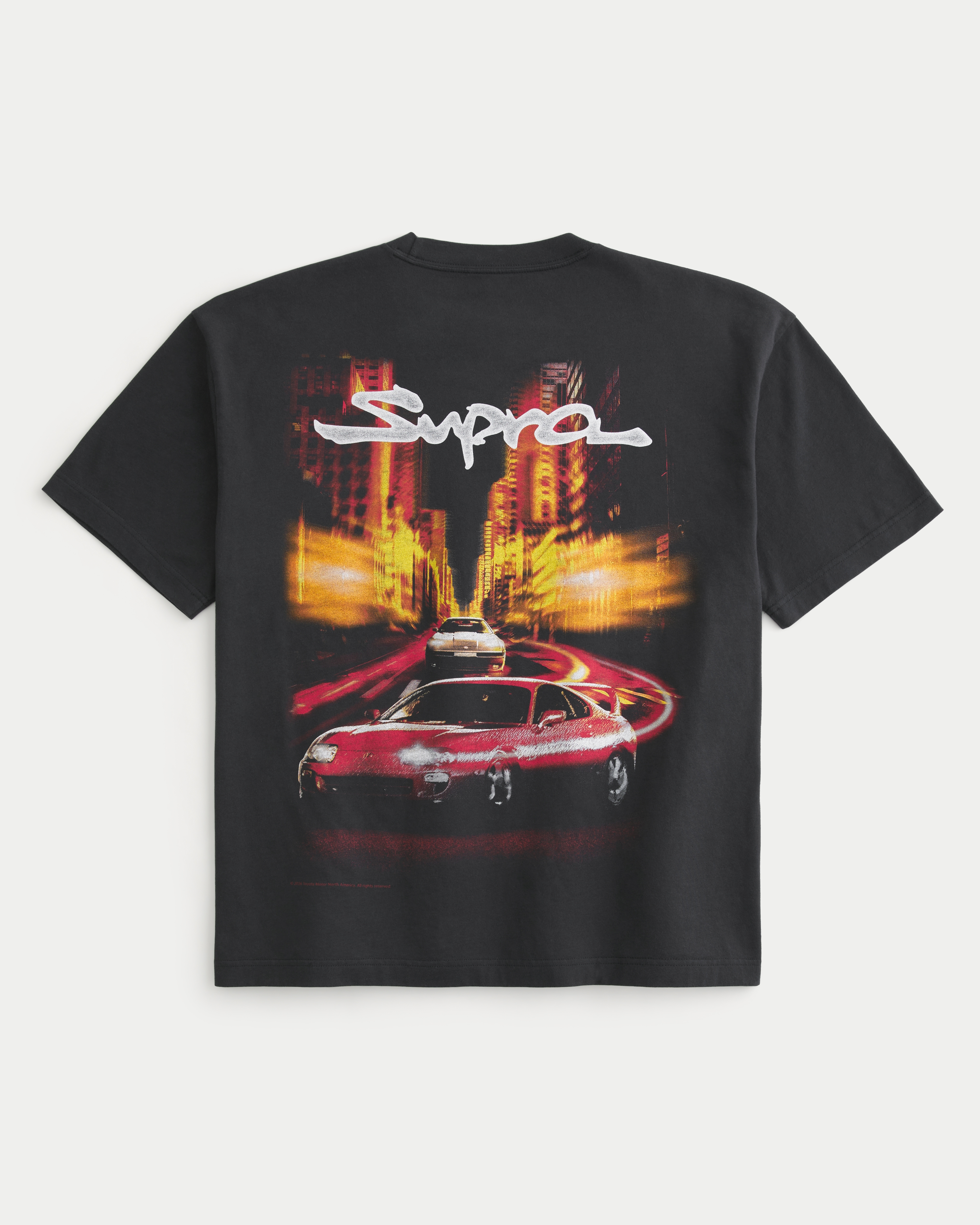 Boxy Toyota Supra Graphic Tee