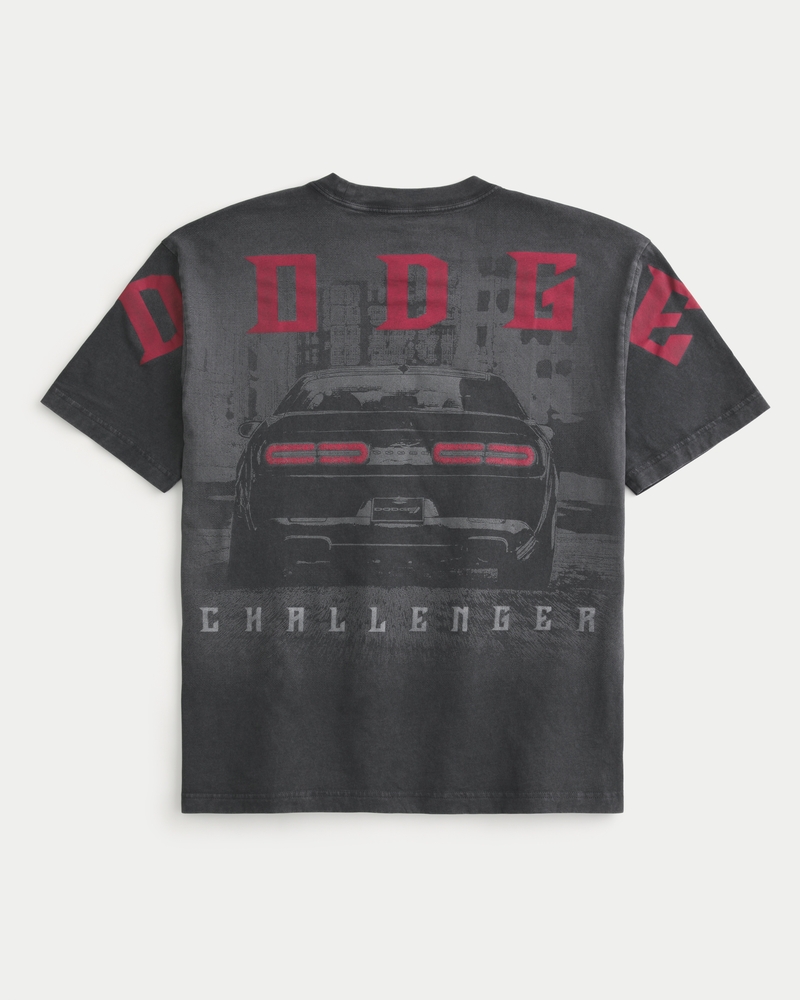 Men's Boxy Dodge Challenger Graphic Tee | Men's Graphics Shop