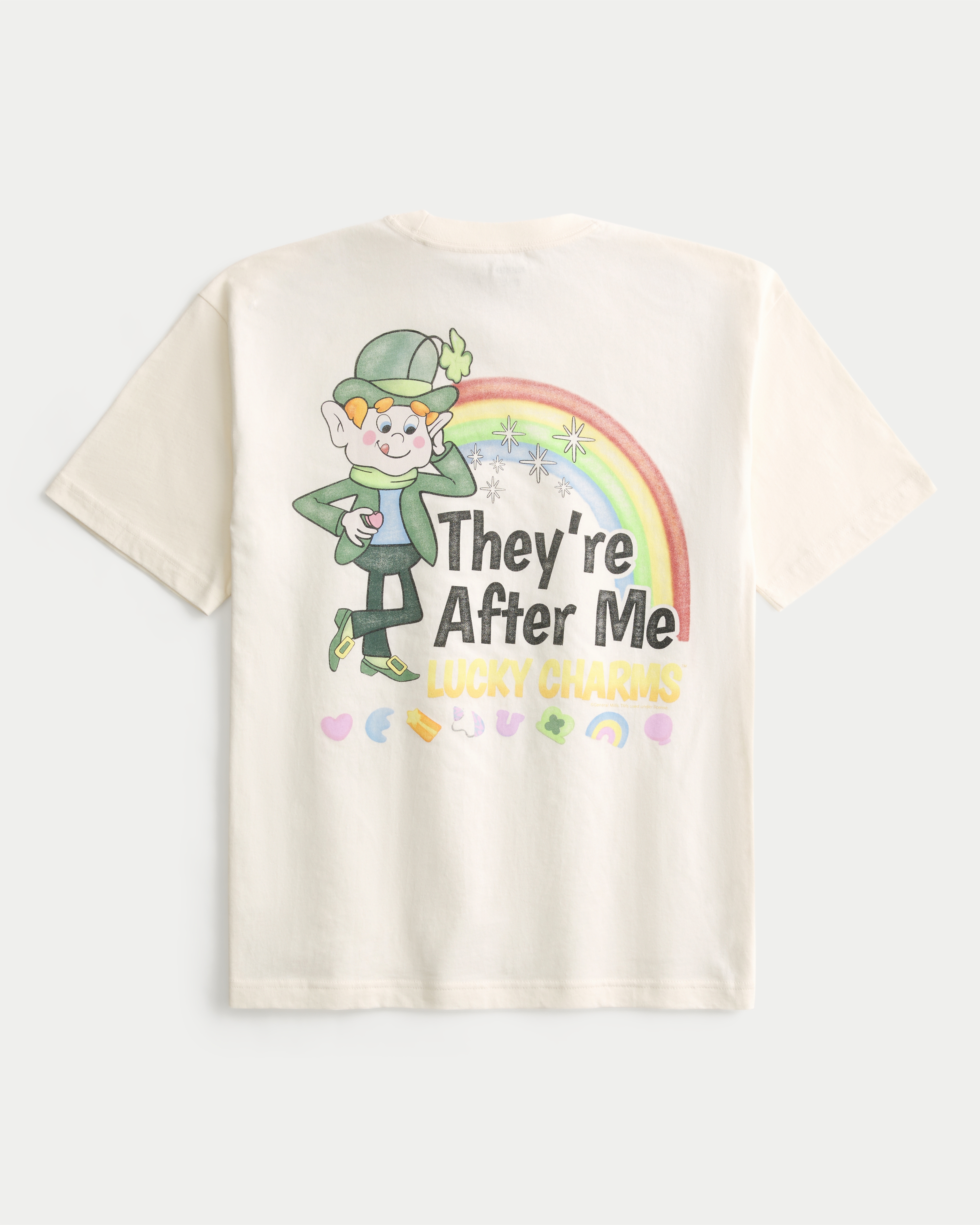 Boxy Lucky Charms Graphic Tee