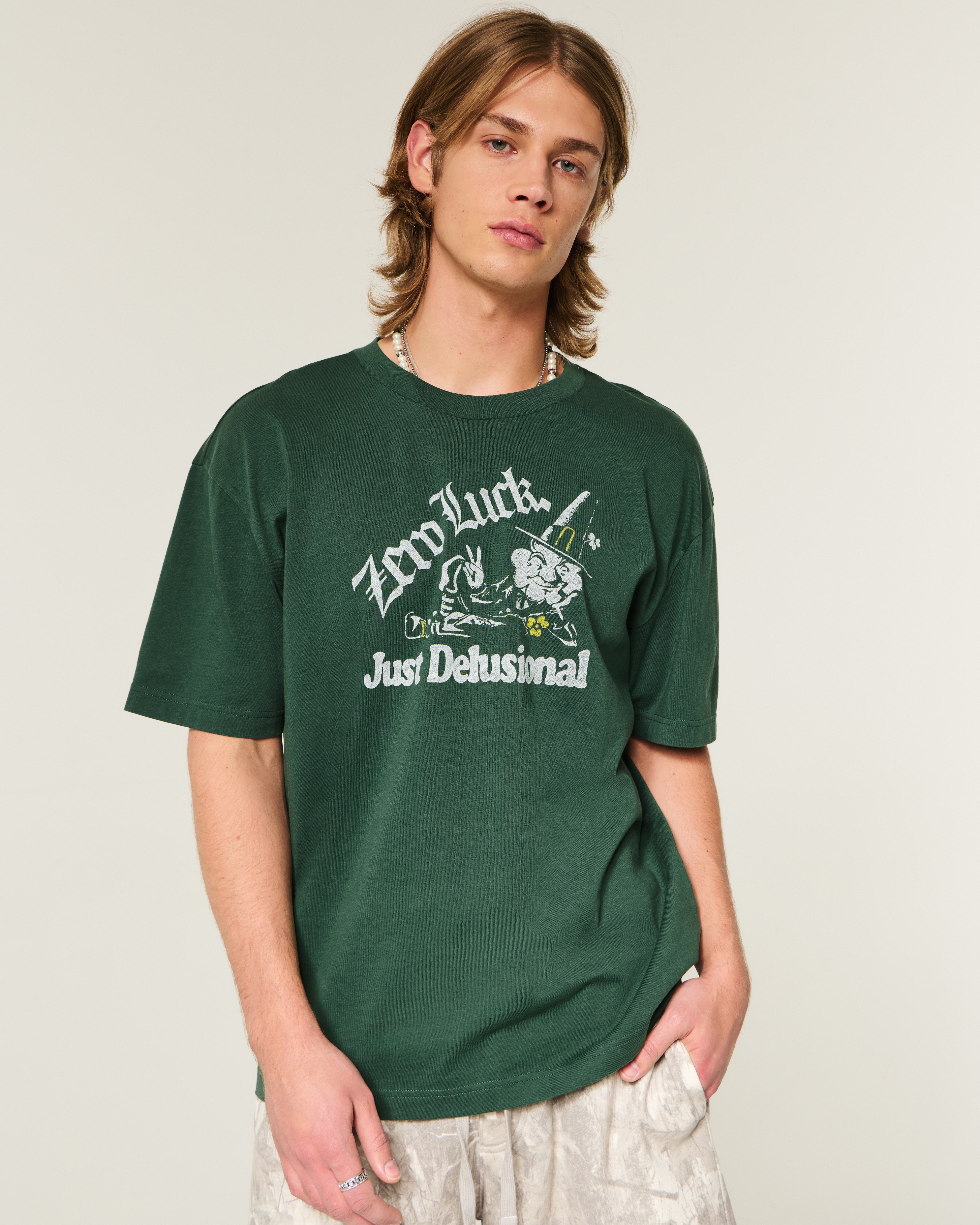 Boxy St. Patrick's Day Graphic Tee