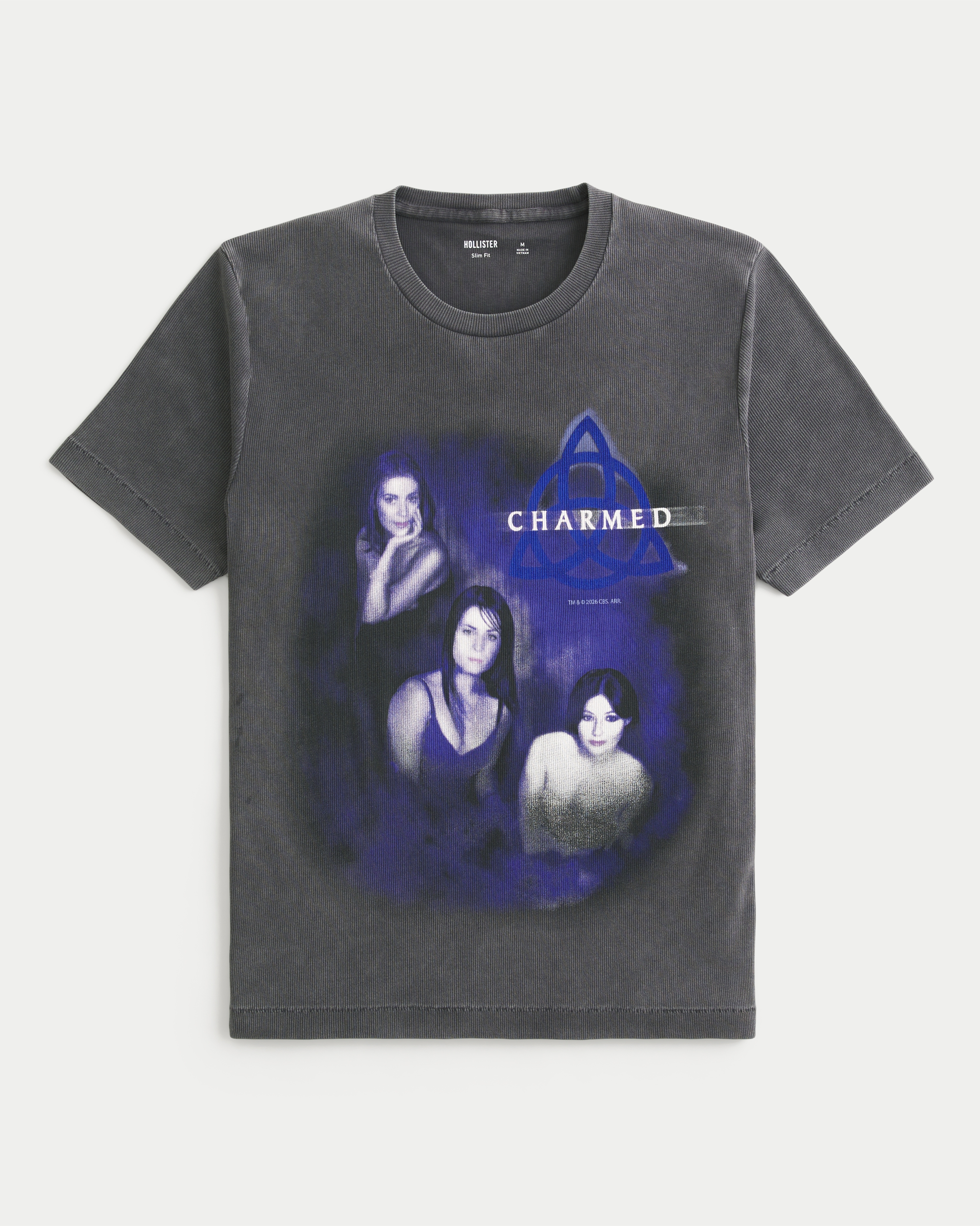 Charmed Graphic Rib Baby Tee