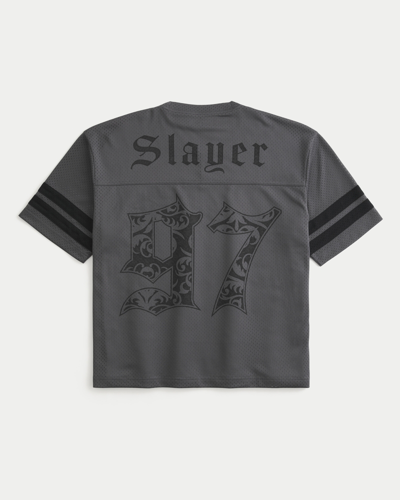 Men's Super Boxy Buffy the Vampire Slayer Graphic Football Jersey